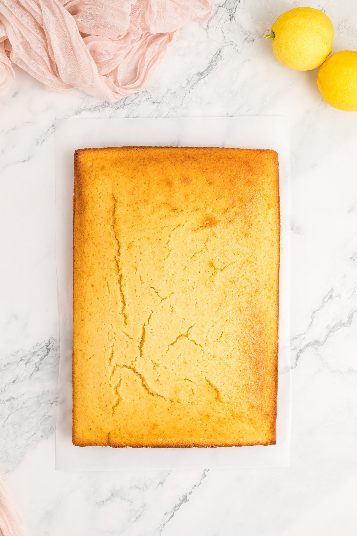 Lemon Sheet Cake Exclusive