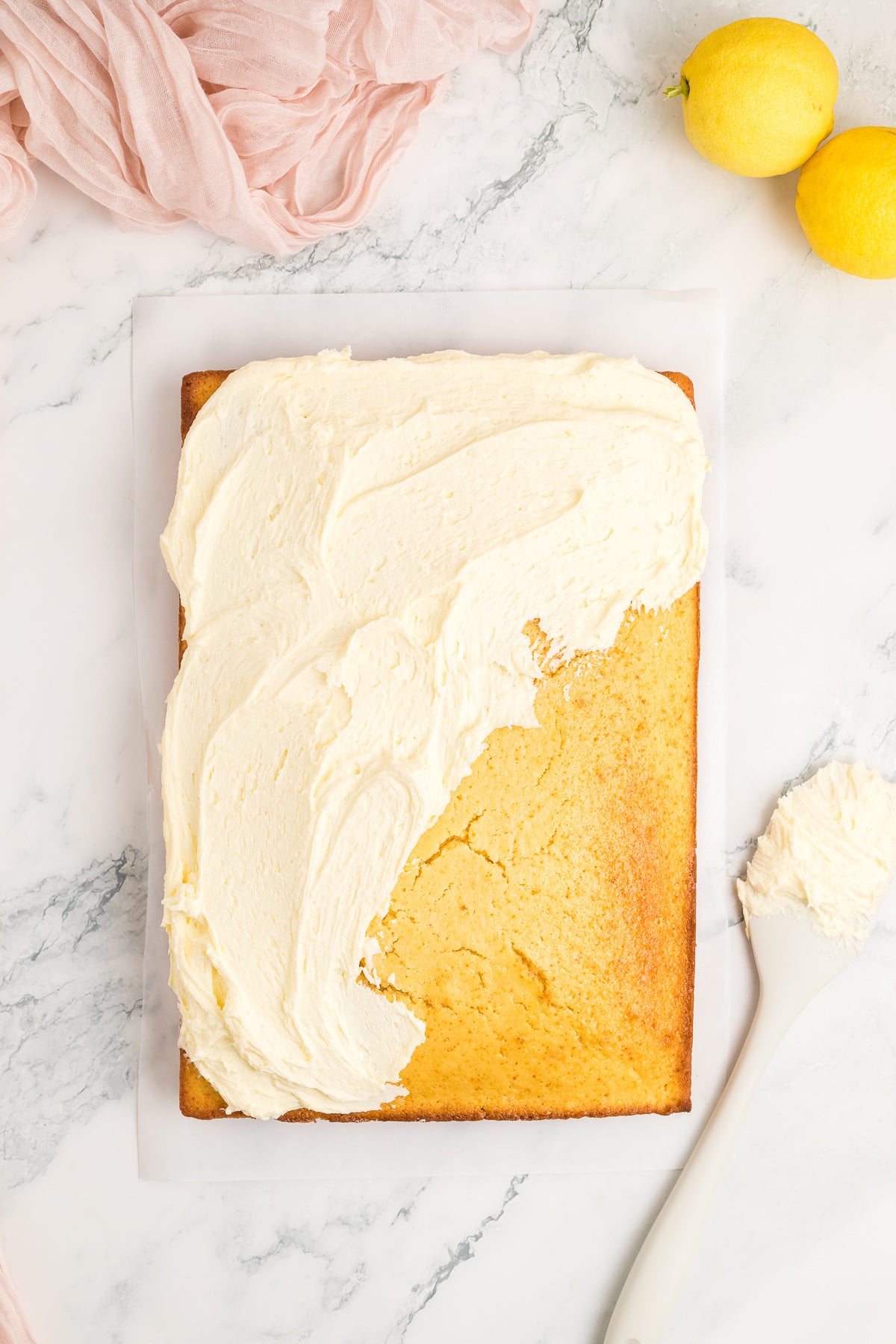 Lemon Sheet Cake Exclusive