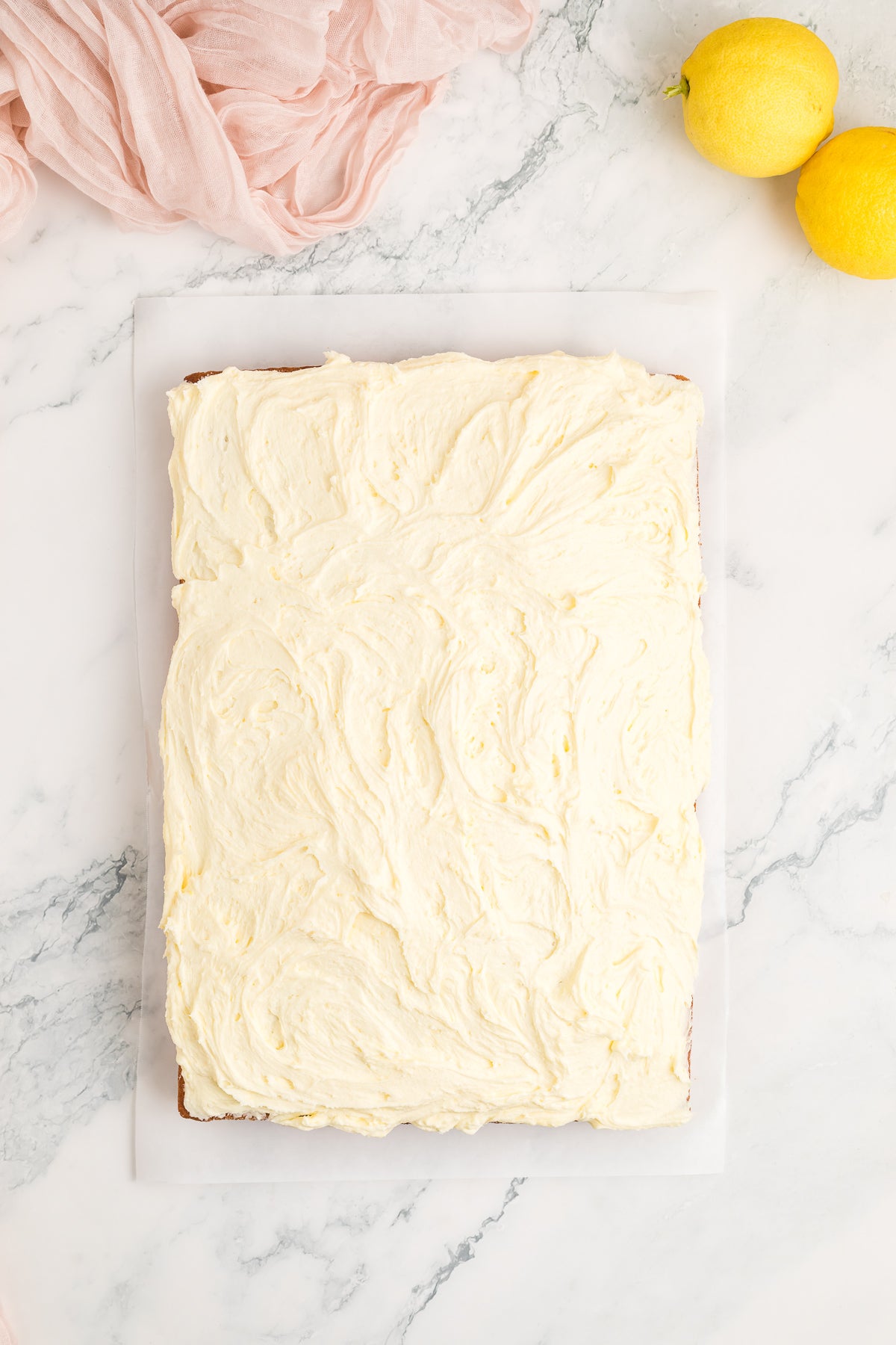 Lemon Sheet Cake Exclusive