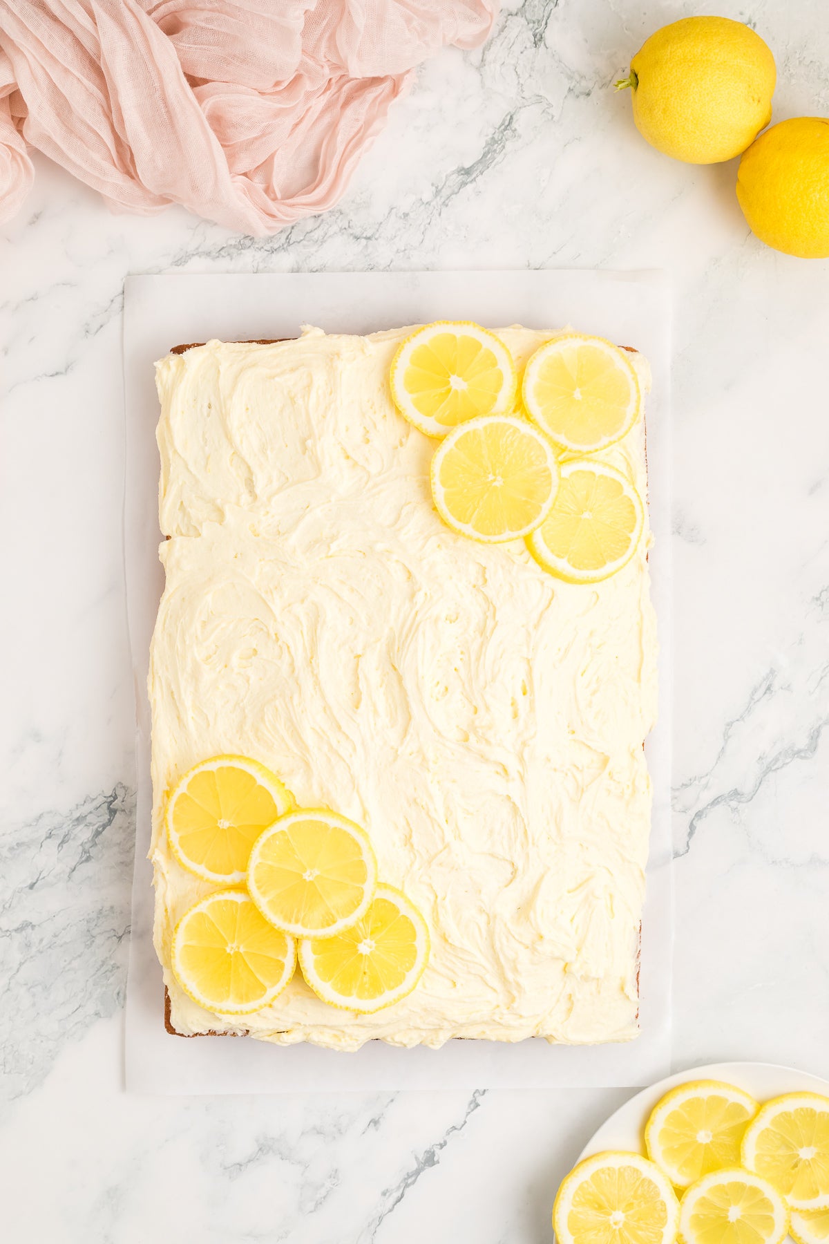 Lemon Sheet Cake Exclusive