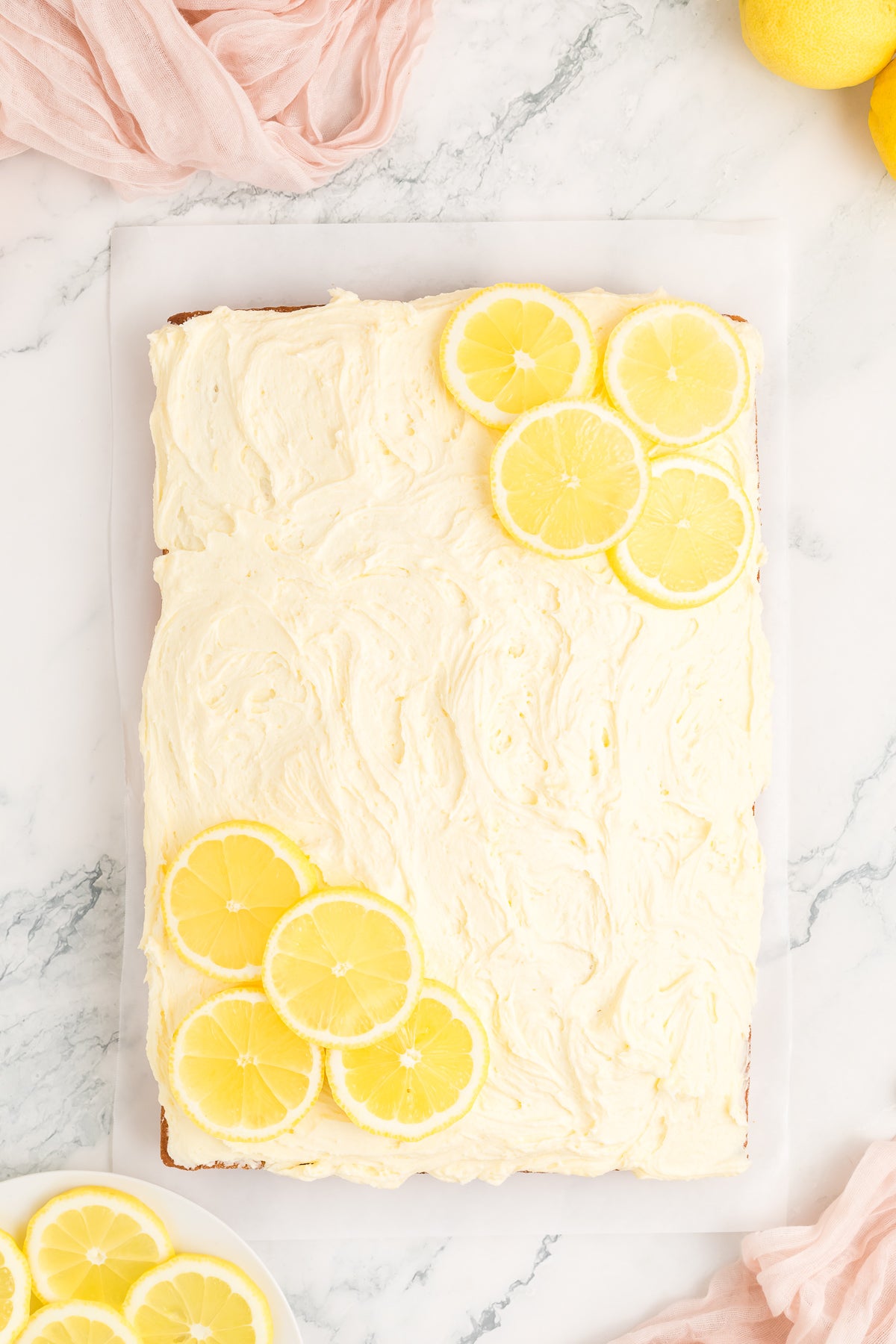 Lemon Sheet Cake Exclusive