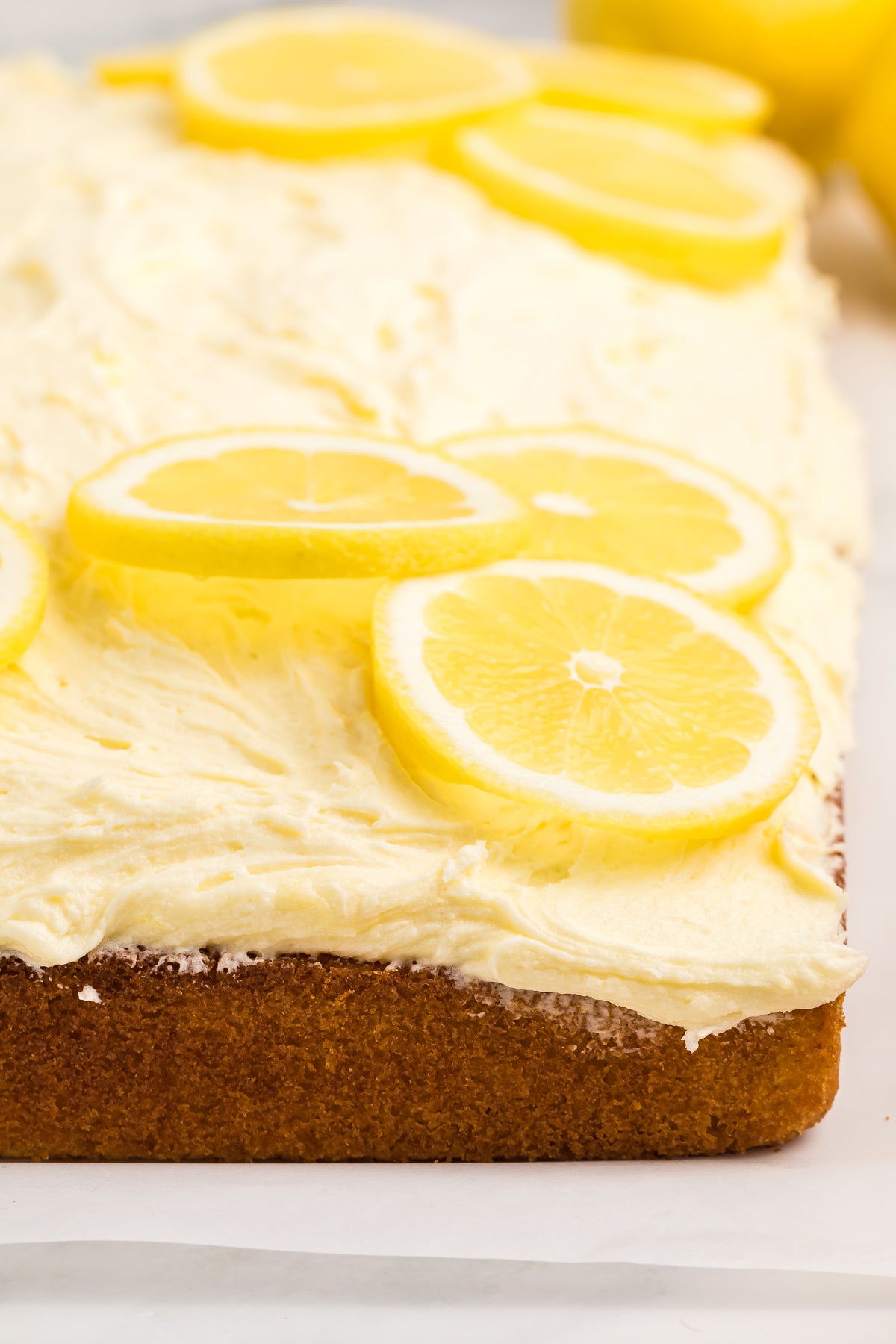 Lemon Sheet Cake Exclusive