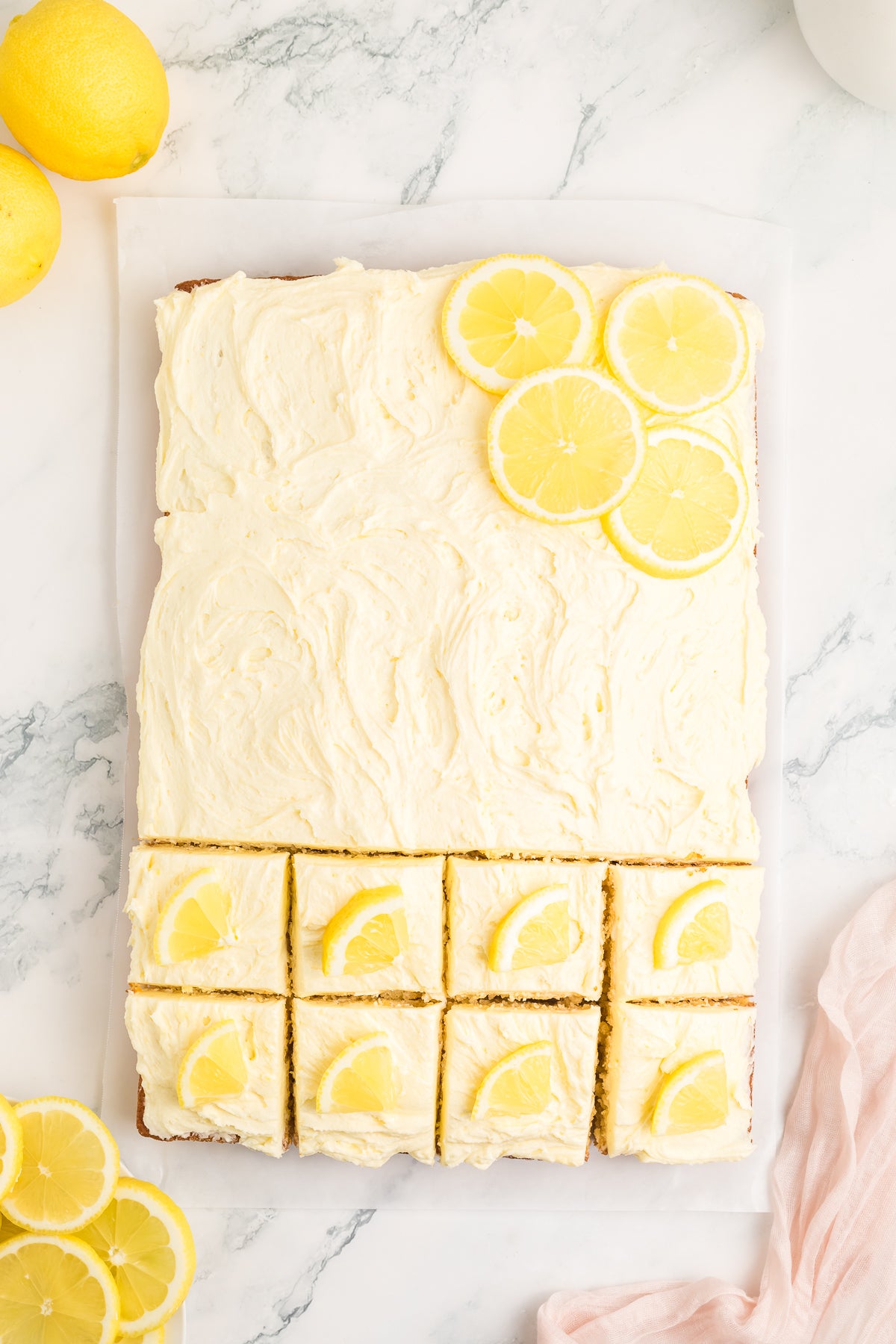 Lemon Sheet Cake Exclusive