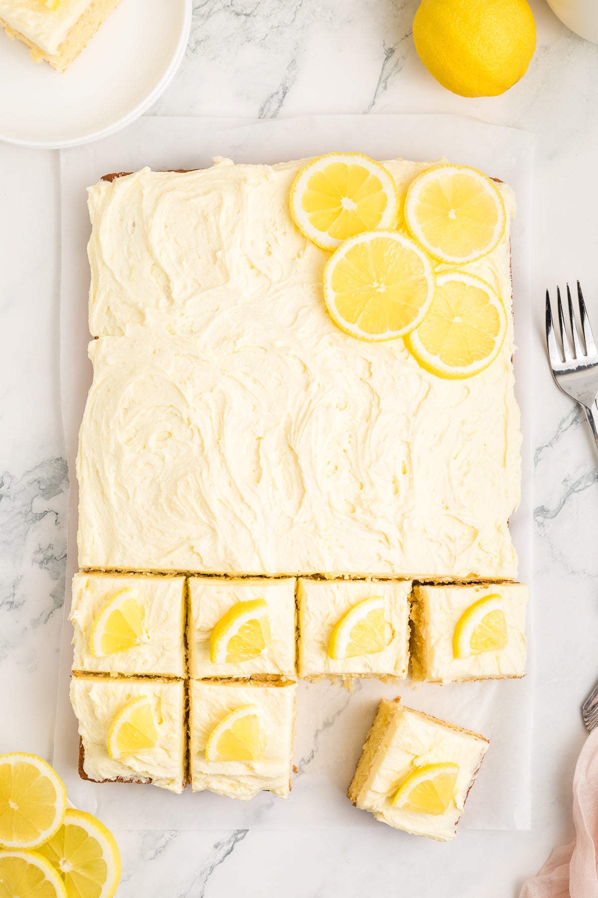 Lemon Sheet Cake Exclusive