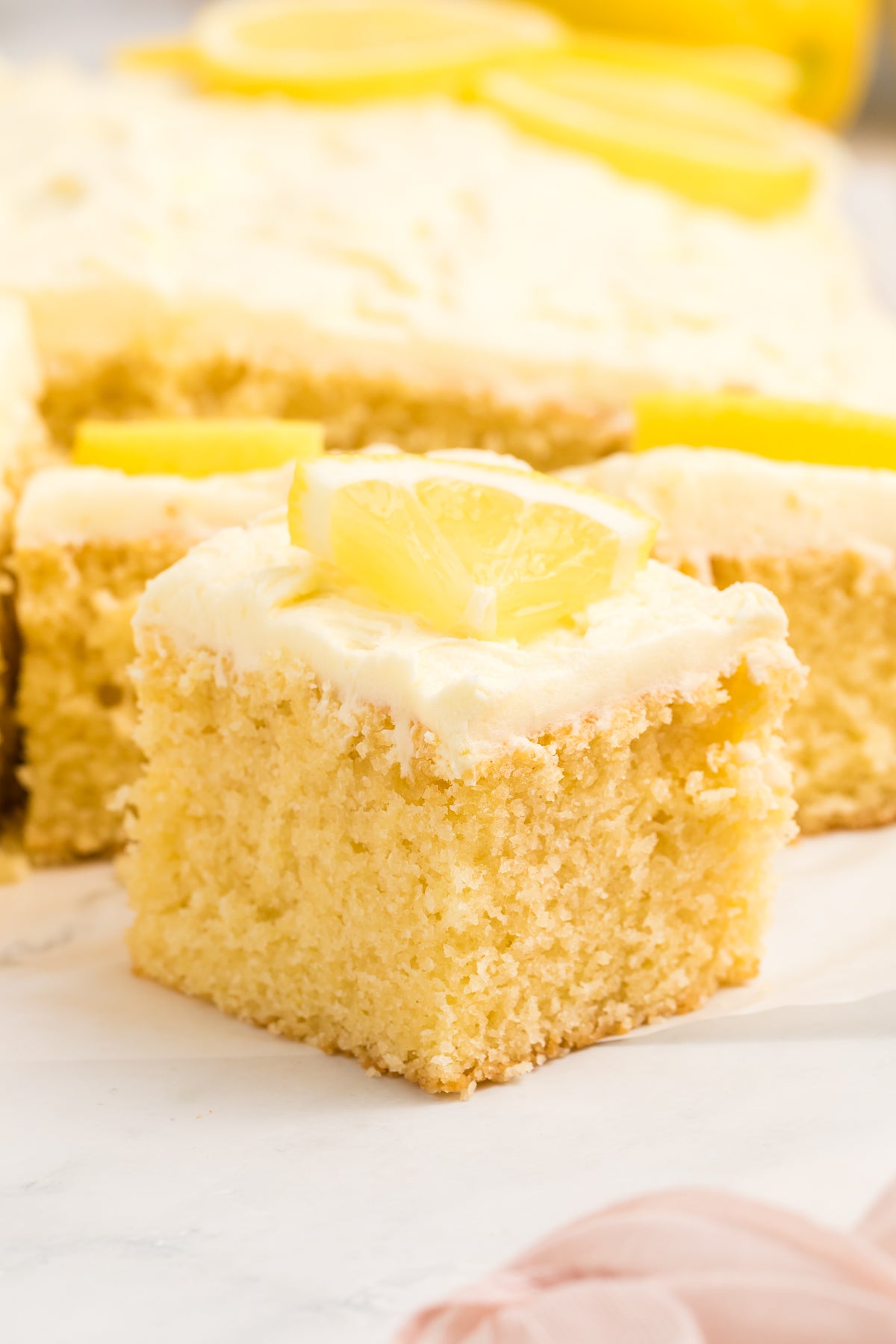 Lemon Sheet Cake Exclusive