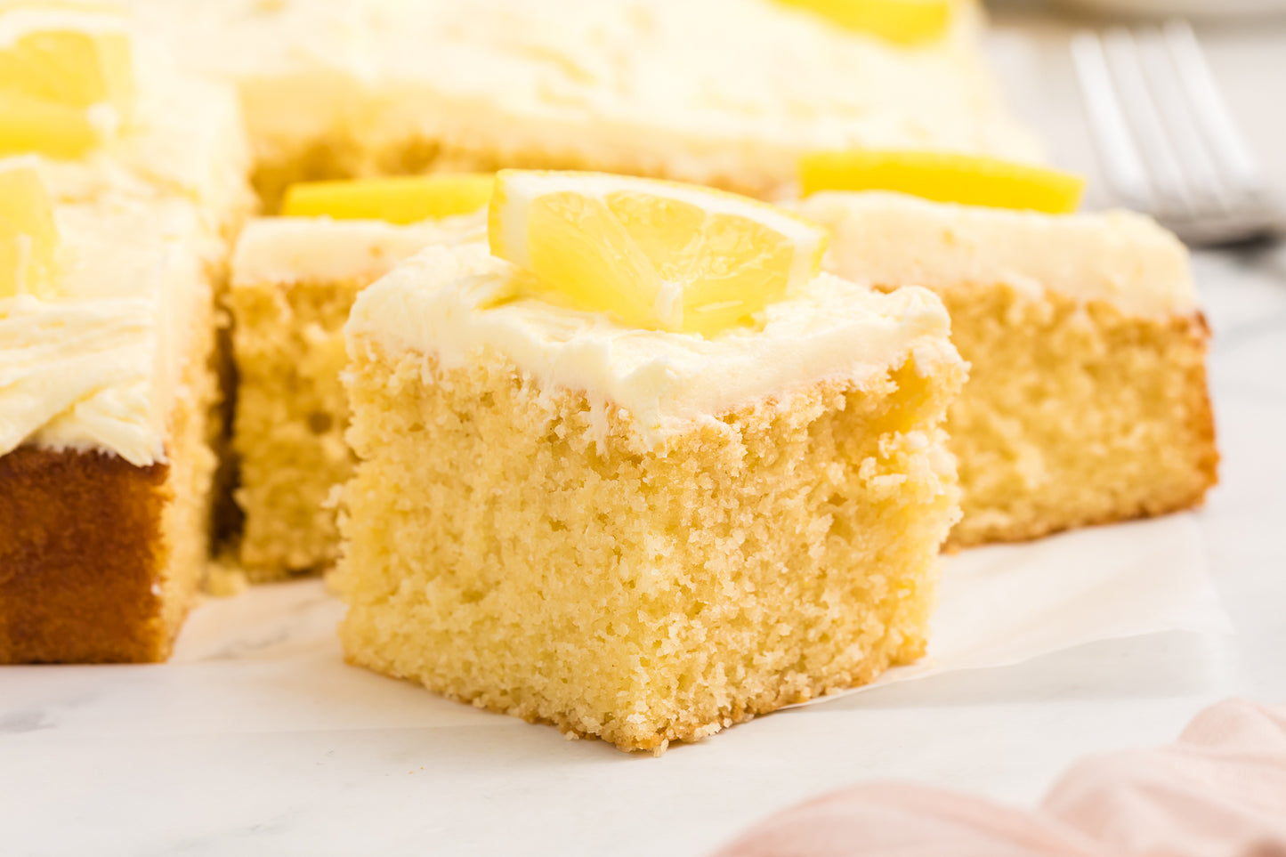 Lemon Sheet Cake Exclusive