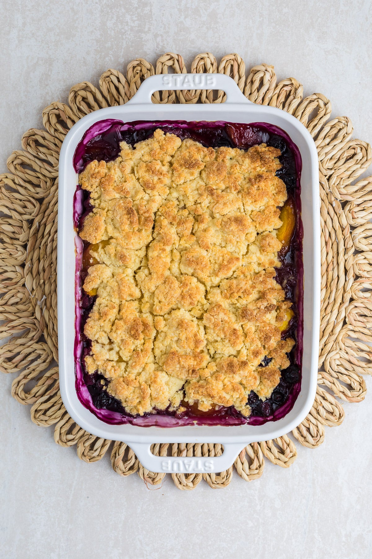 Peach Blueberry Cobbler Exclusive