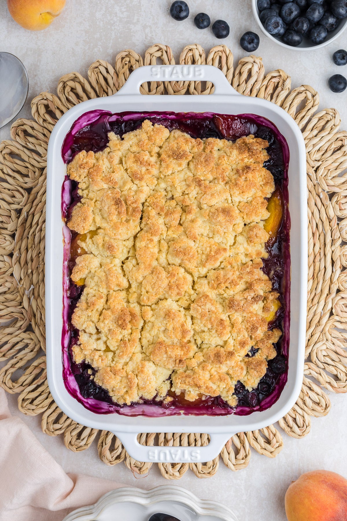 Peach Blueberry Cobbler Exclusive