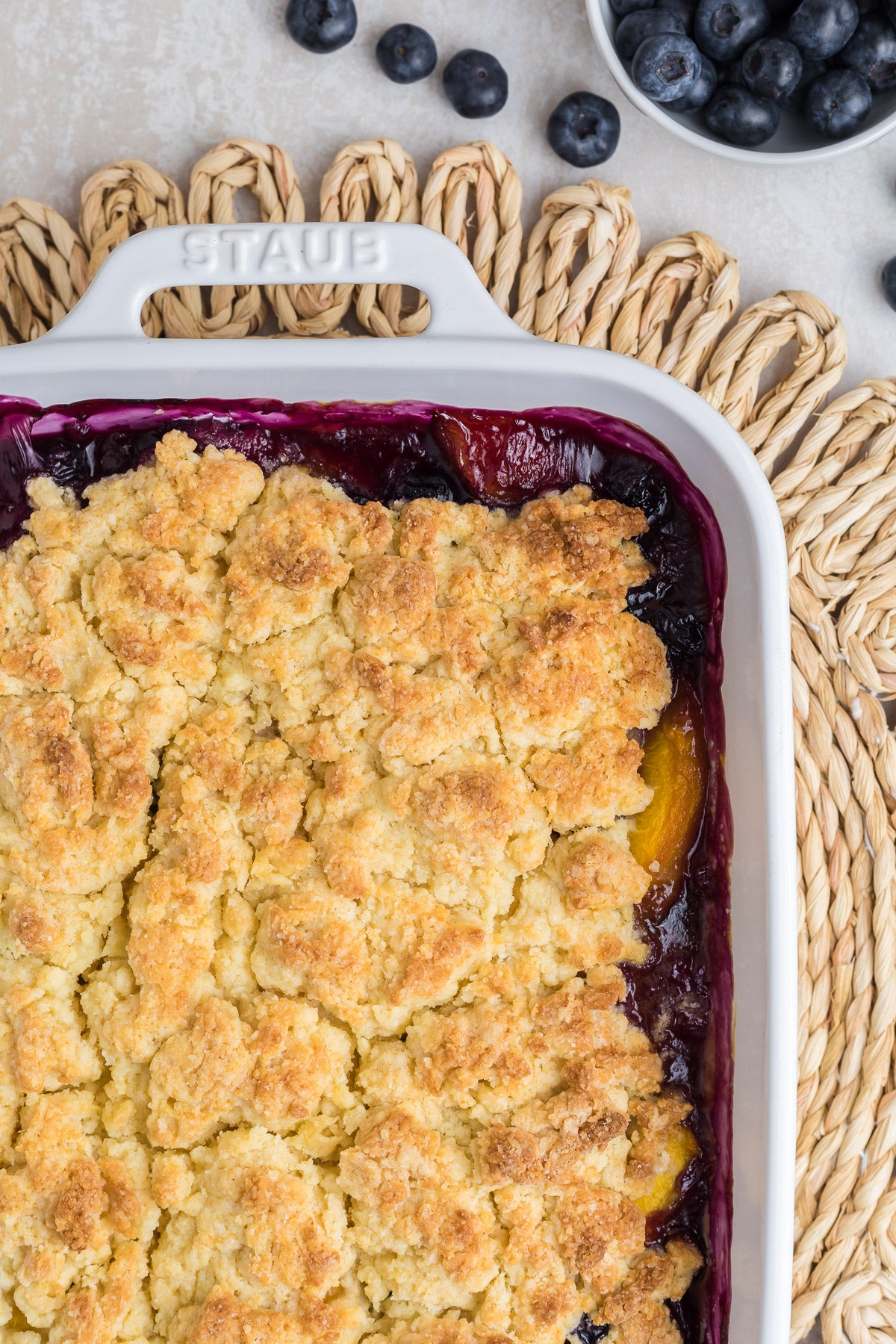 Peach Blueberry Cobbler Exclusive