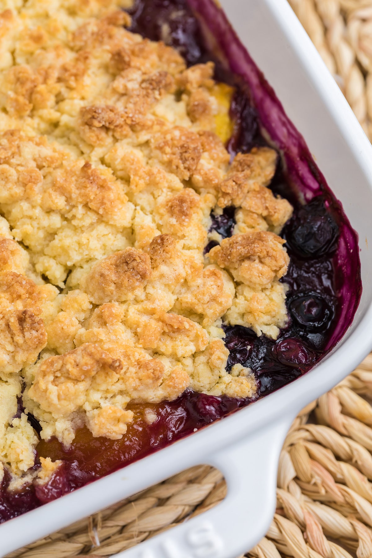 Peach Blueberry Cobbler Exclusive