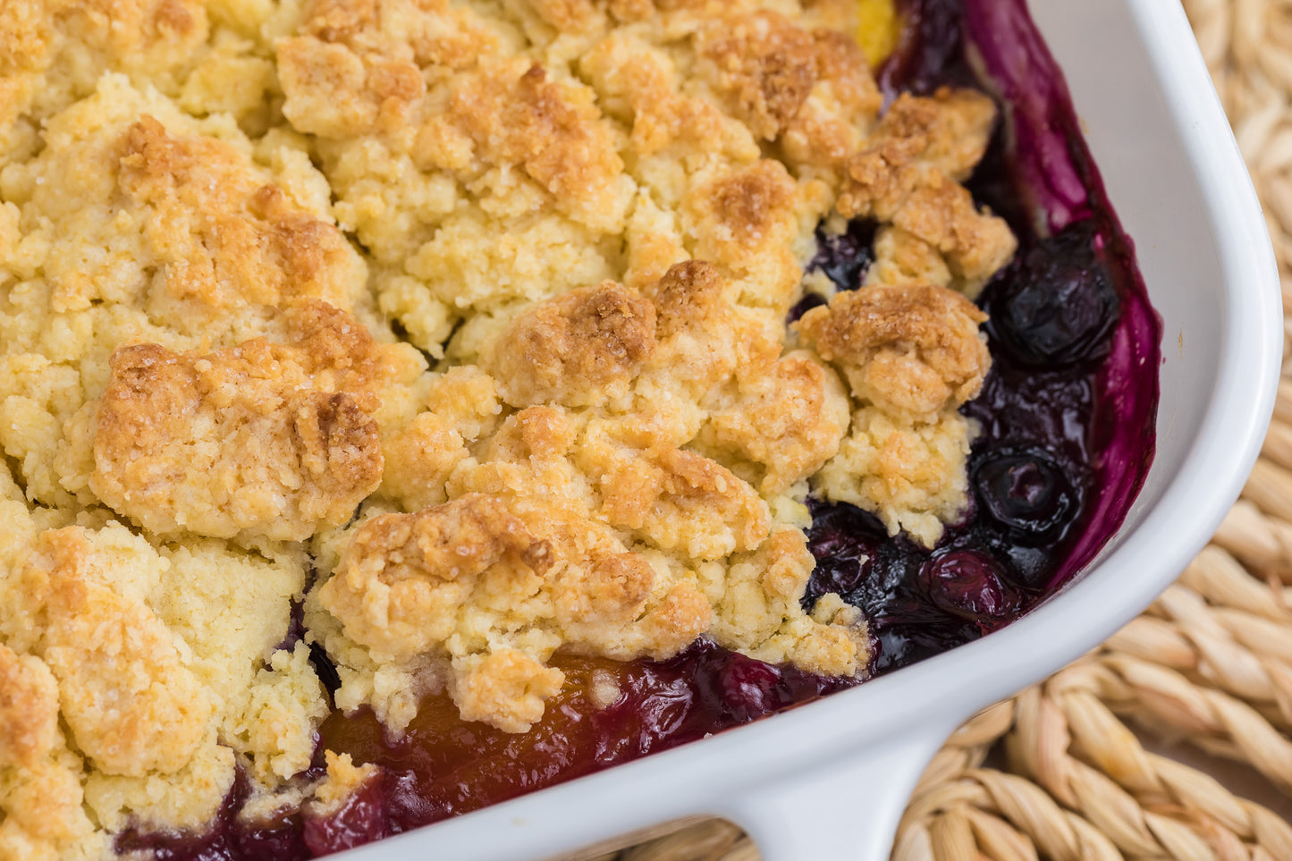 Peach Blueberry Cobbler Exclusive