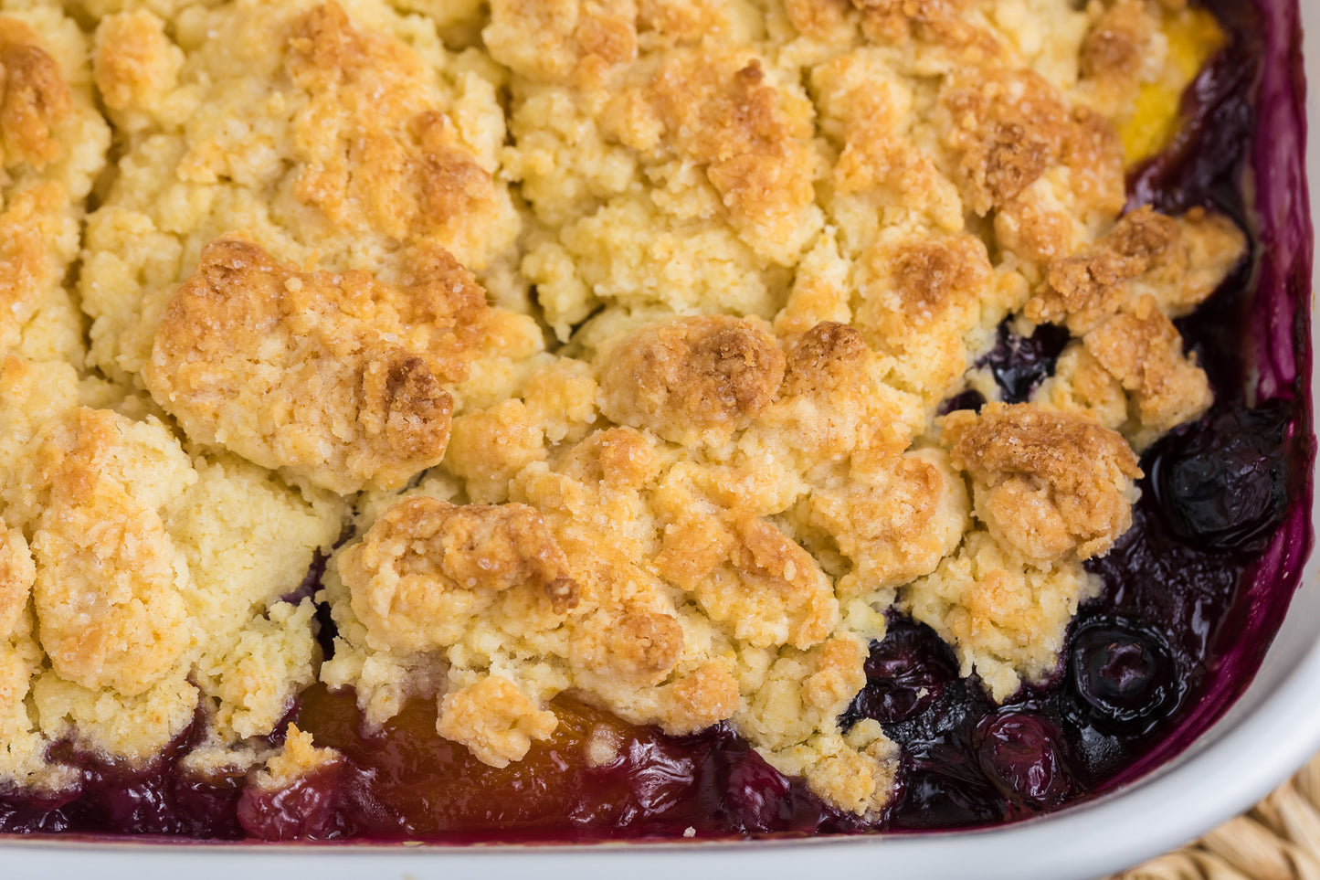 Peach Blueberry Cobbler Exclusive