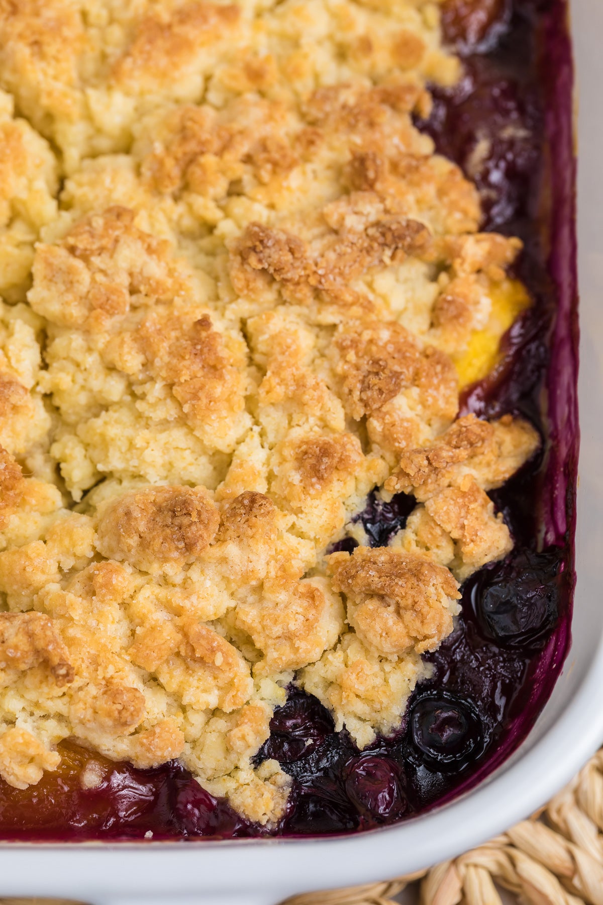 Peach Blueberry Cobbler Exclusive