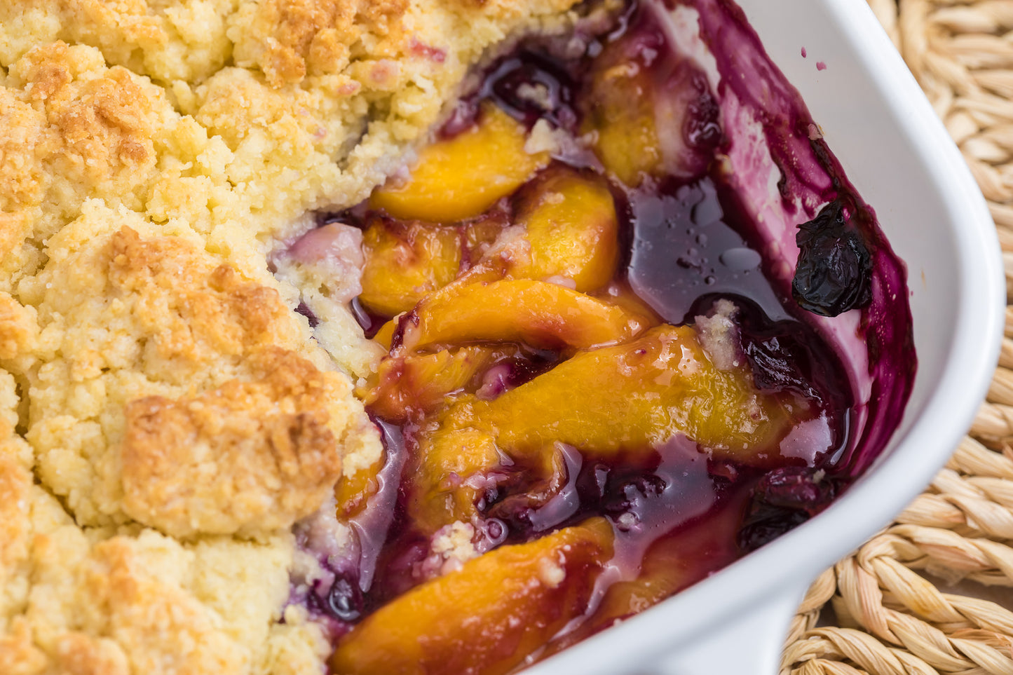 Peach Blueberry Cobbler Exclusive