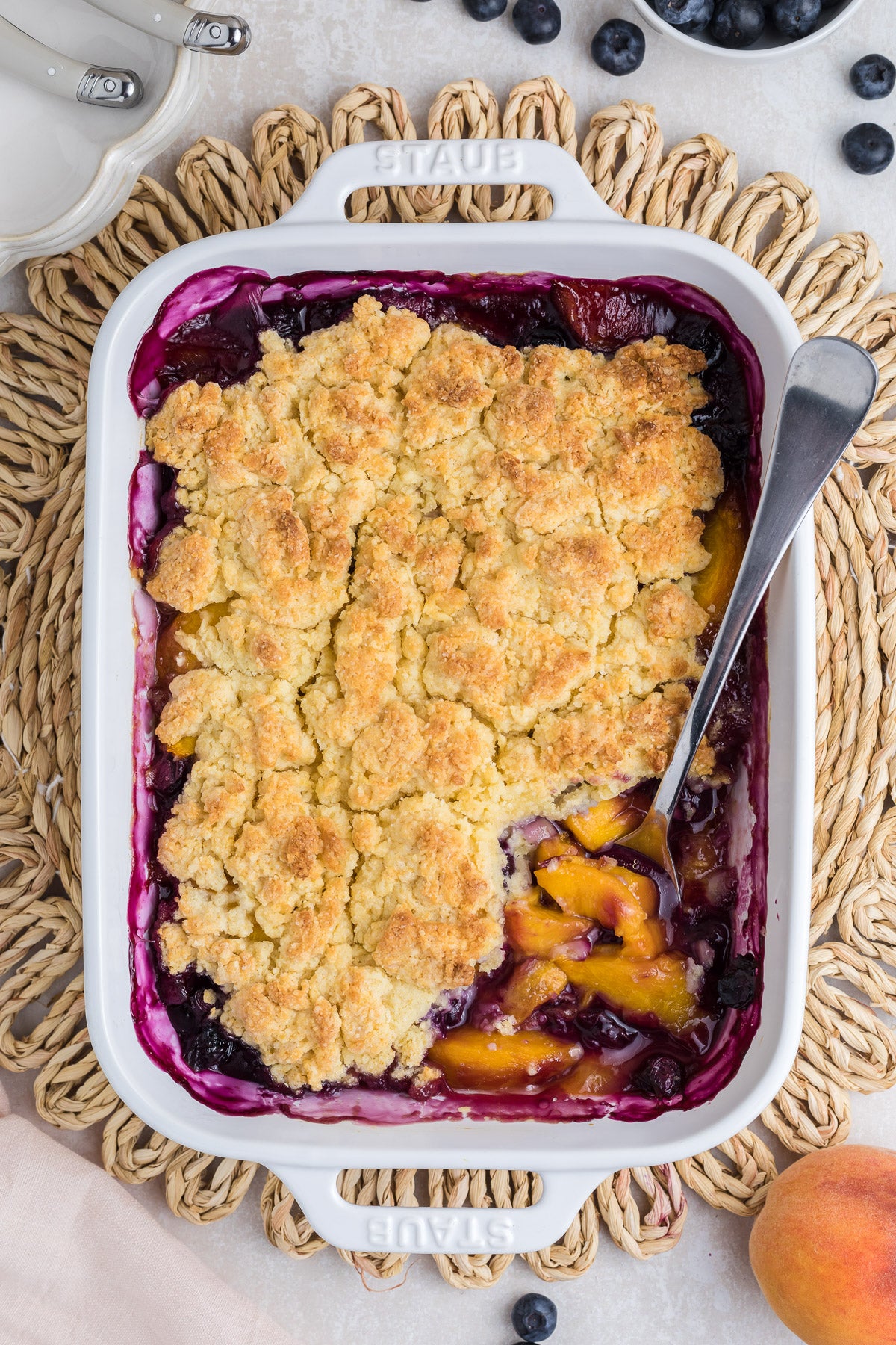 Peach Blueberry Cobbler Exclusive