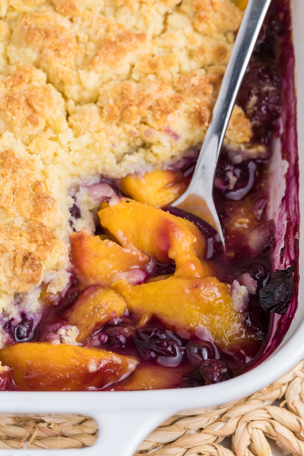Peach Blueberry Cobbler Exclusive