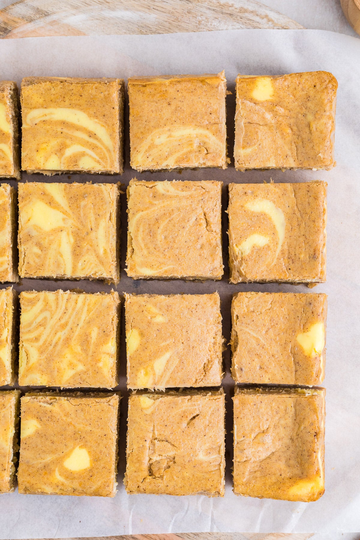 Pumpkin Cheesecake Bars Exclusive