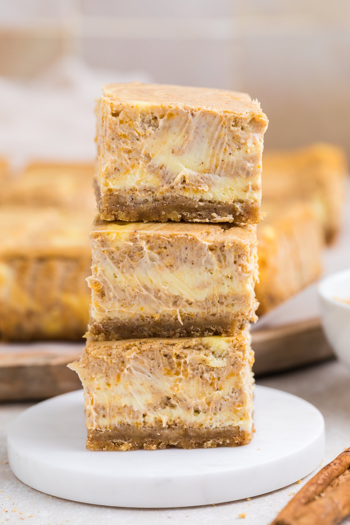 Pumpkin Cheesecake Bars Exclusive