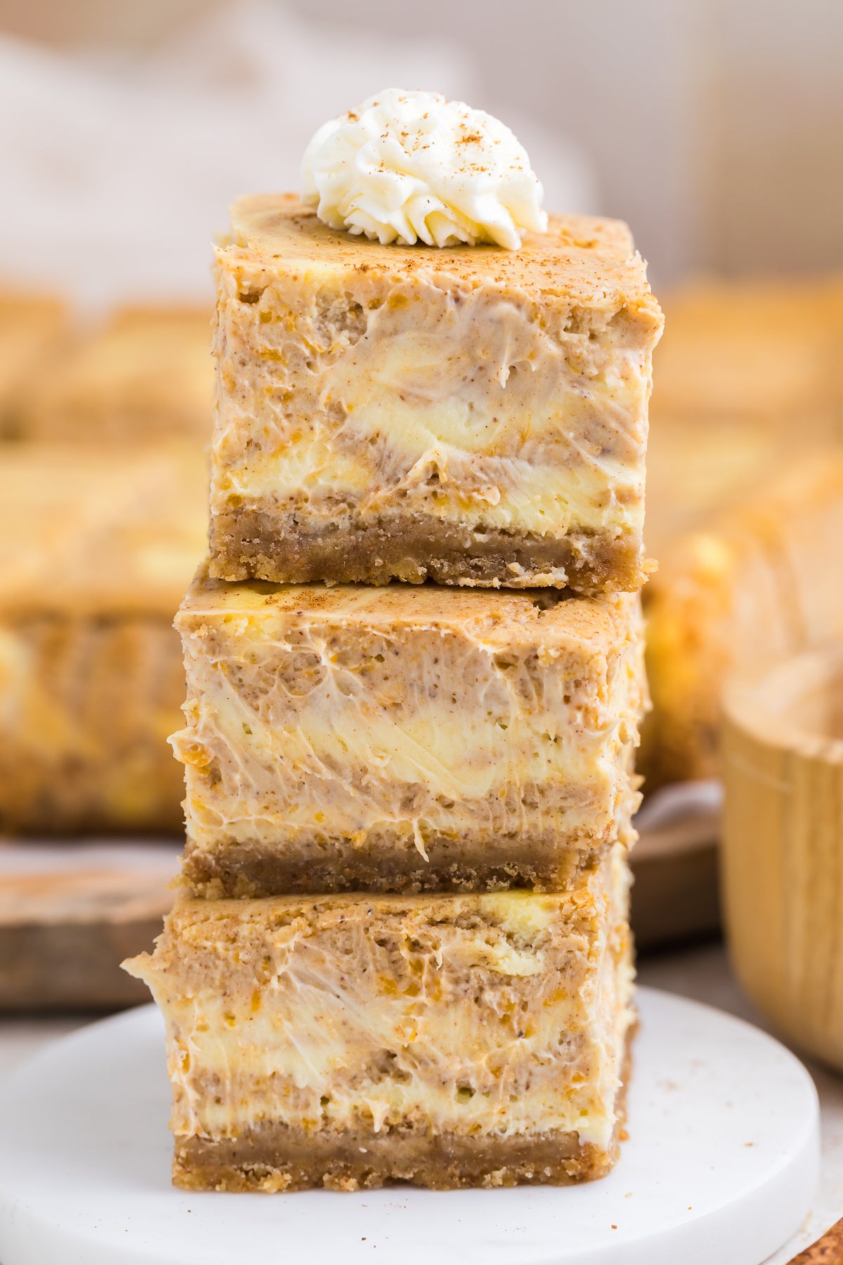 Pumpkin Cheesecake Bars Exclusive