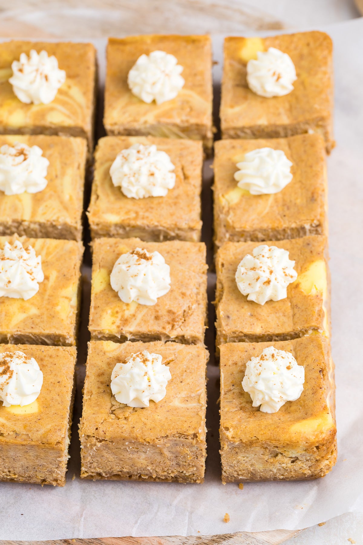 Pumpkin Cheesecake Bars Exclusive