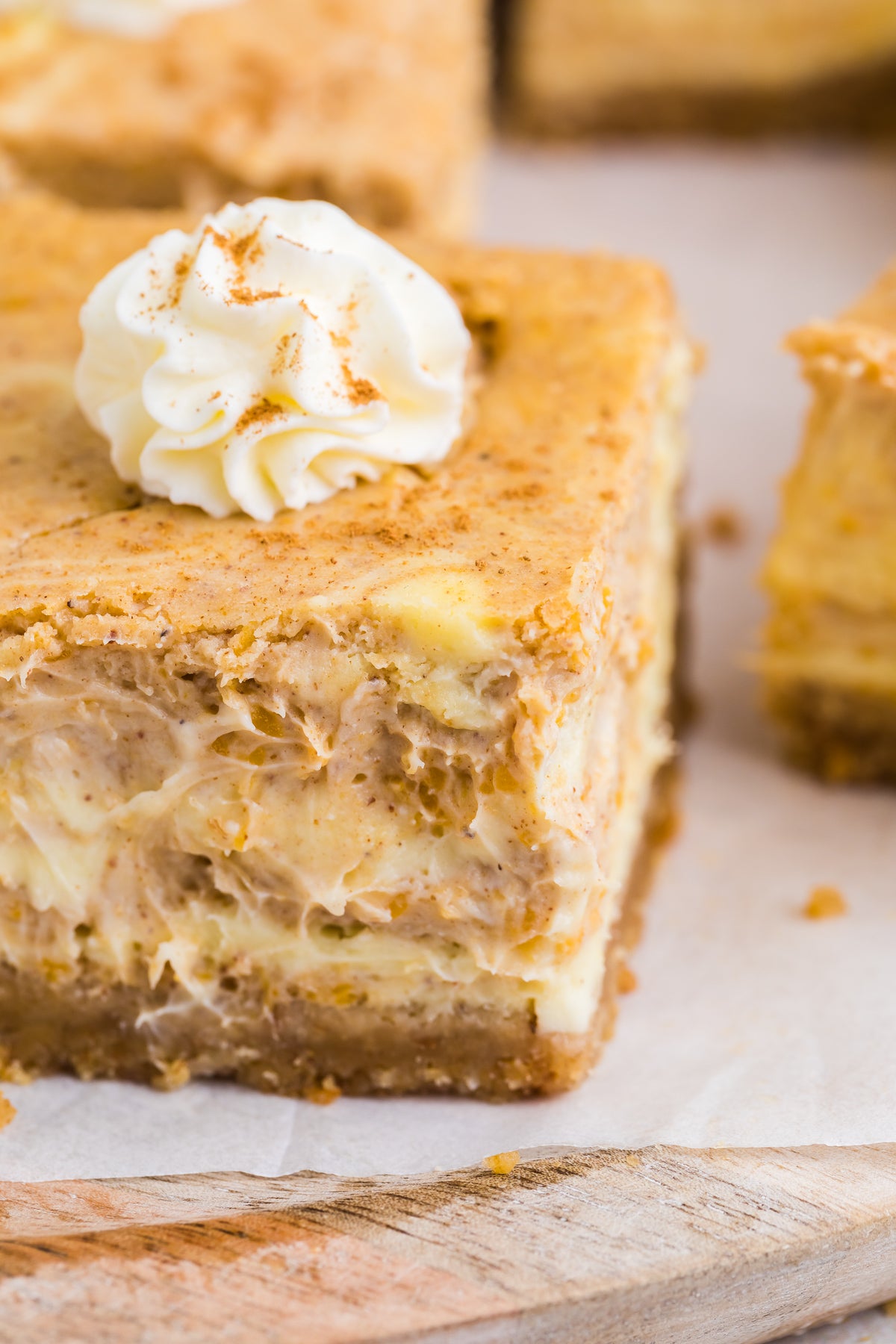 Pumpkin Cheesecake Bars Exclusive