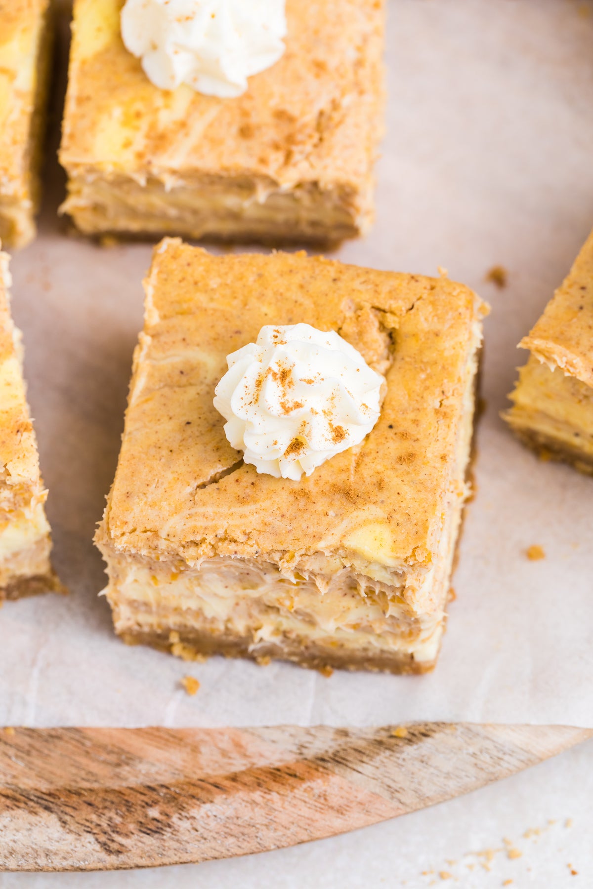 Pumpkin Cheesecake Bars Exclusive
