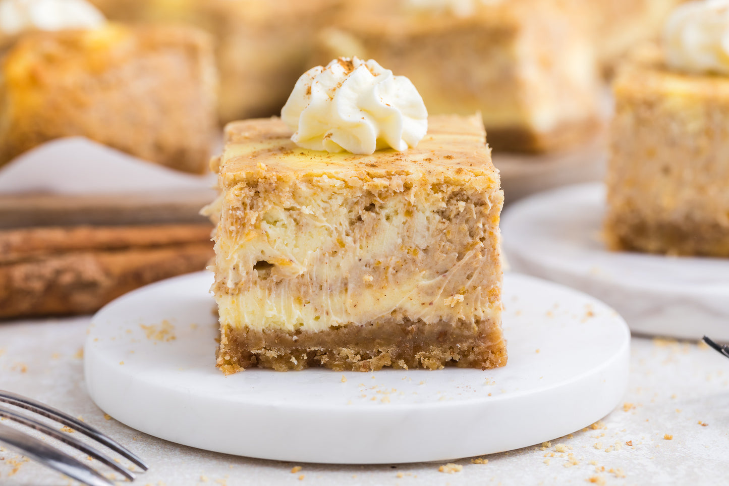 Pumpkin Cheesecake Bars Exclusive
