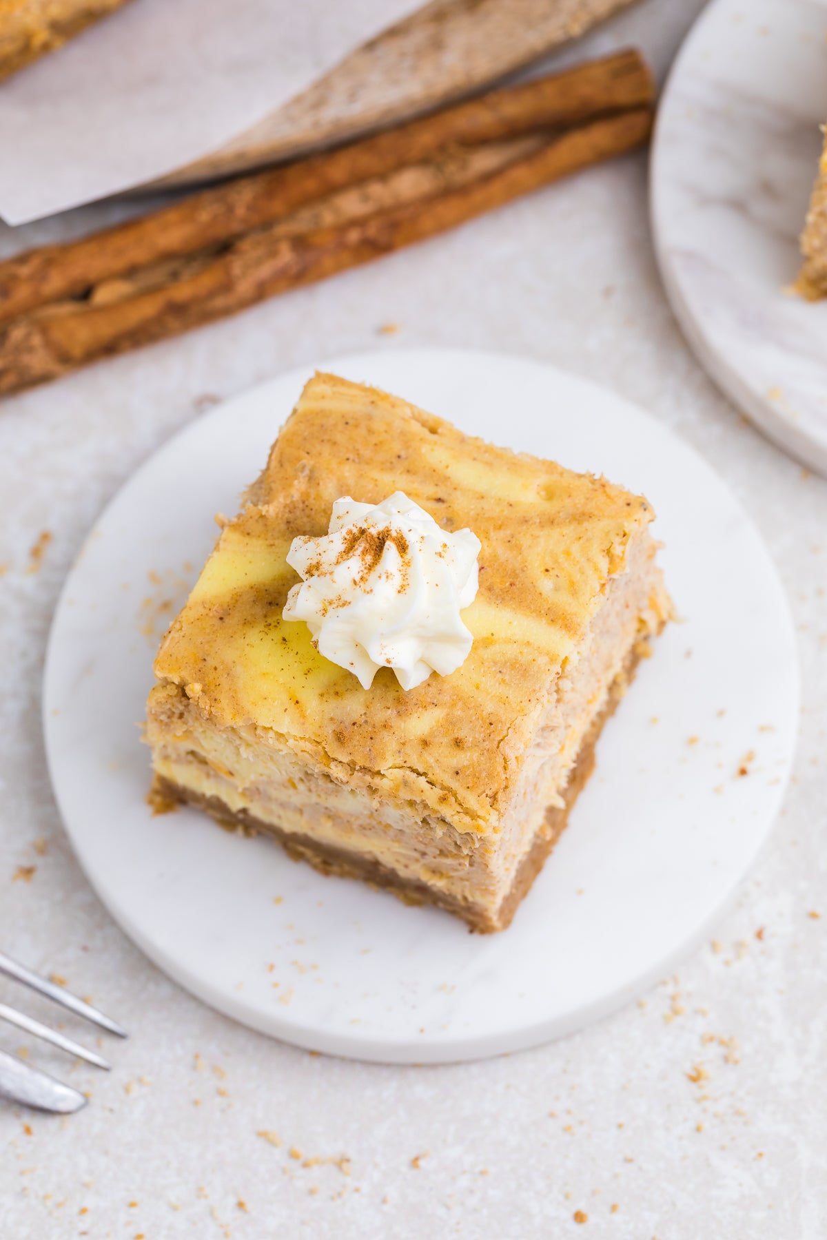 Pumpkin Cheesecake Bars Exclusive