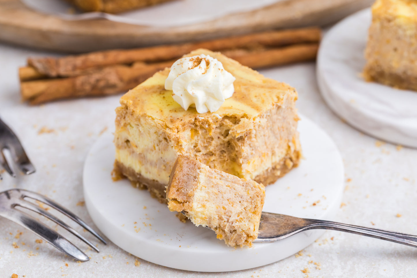 Pumpkin Cheesecake Bars Exclusive