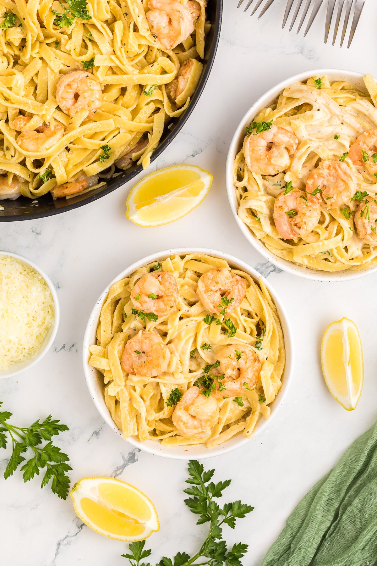 Shrimp Fettuccine Alfredo Exclusive