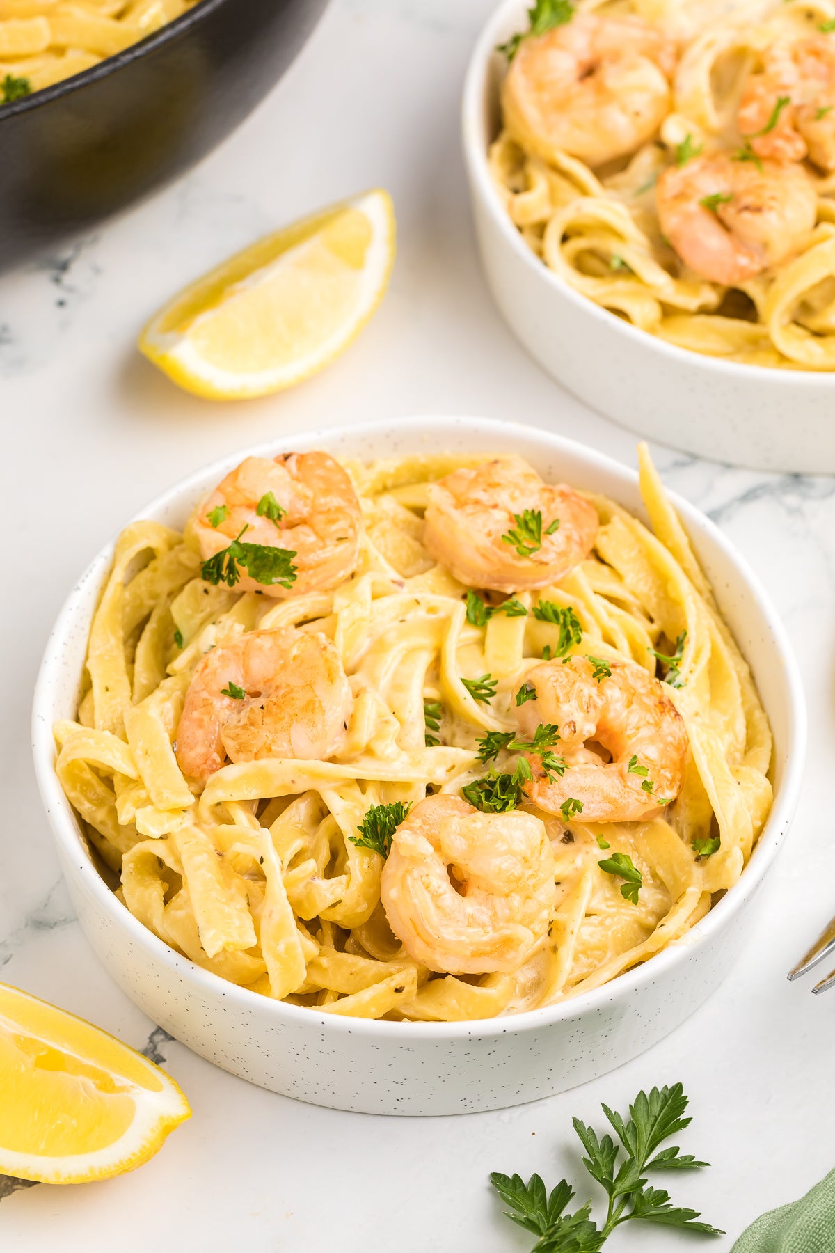 Shrimp Fettuccine Alfredo Exclusive