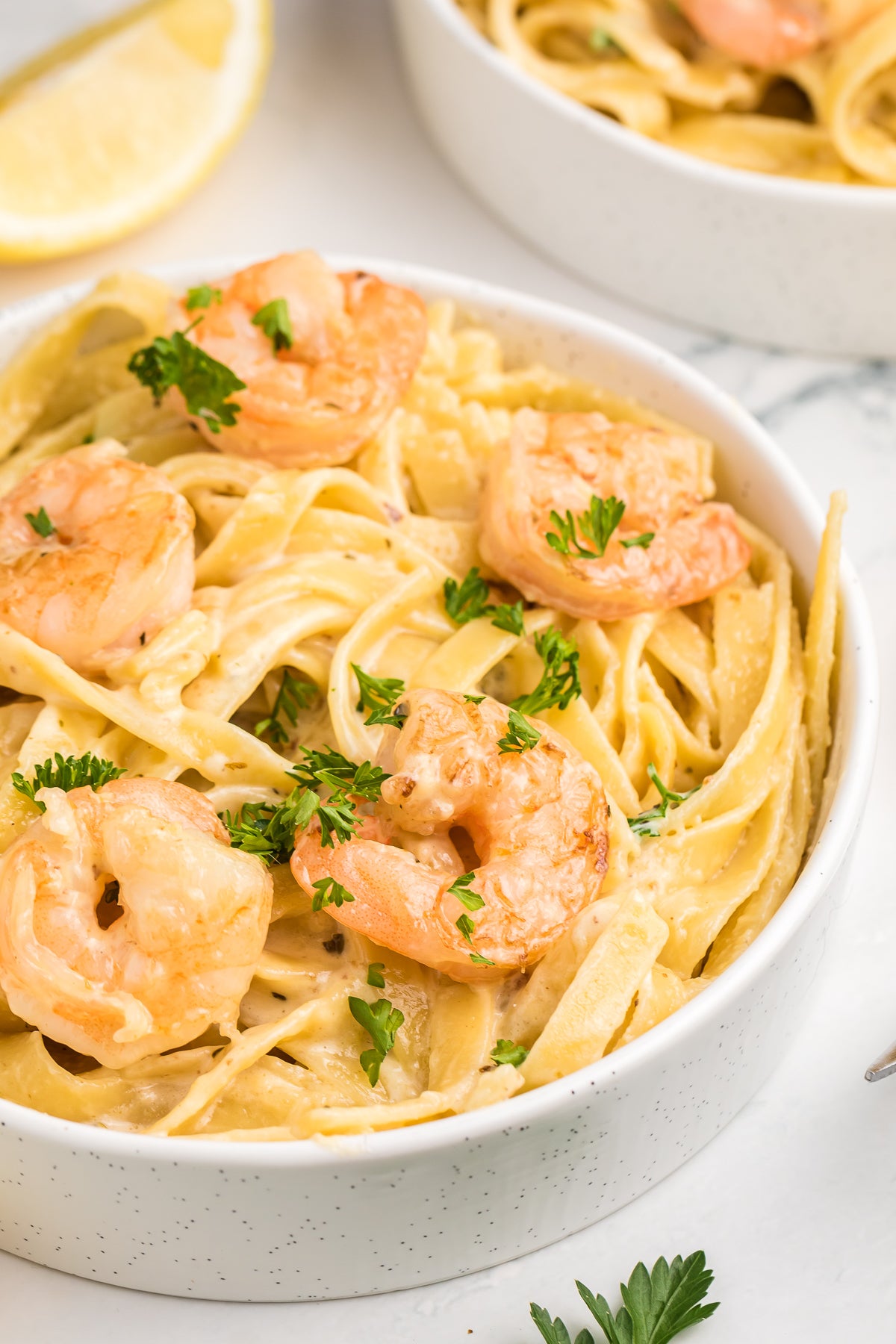 Shrimp Fettuccine Alfredo Exclusive