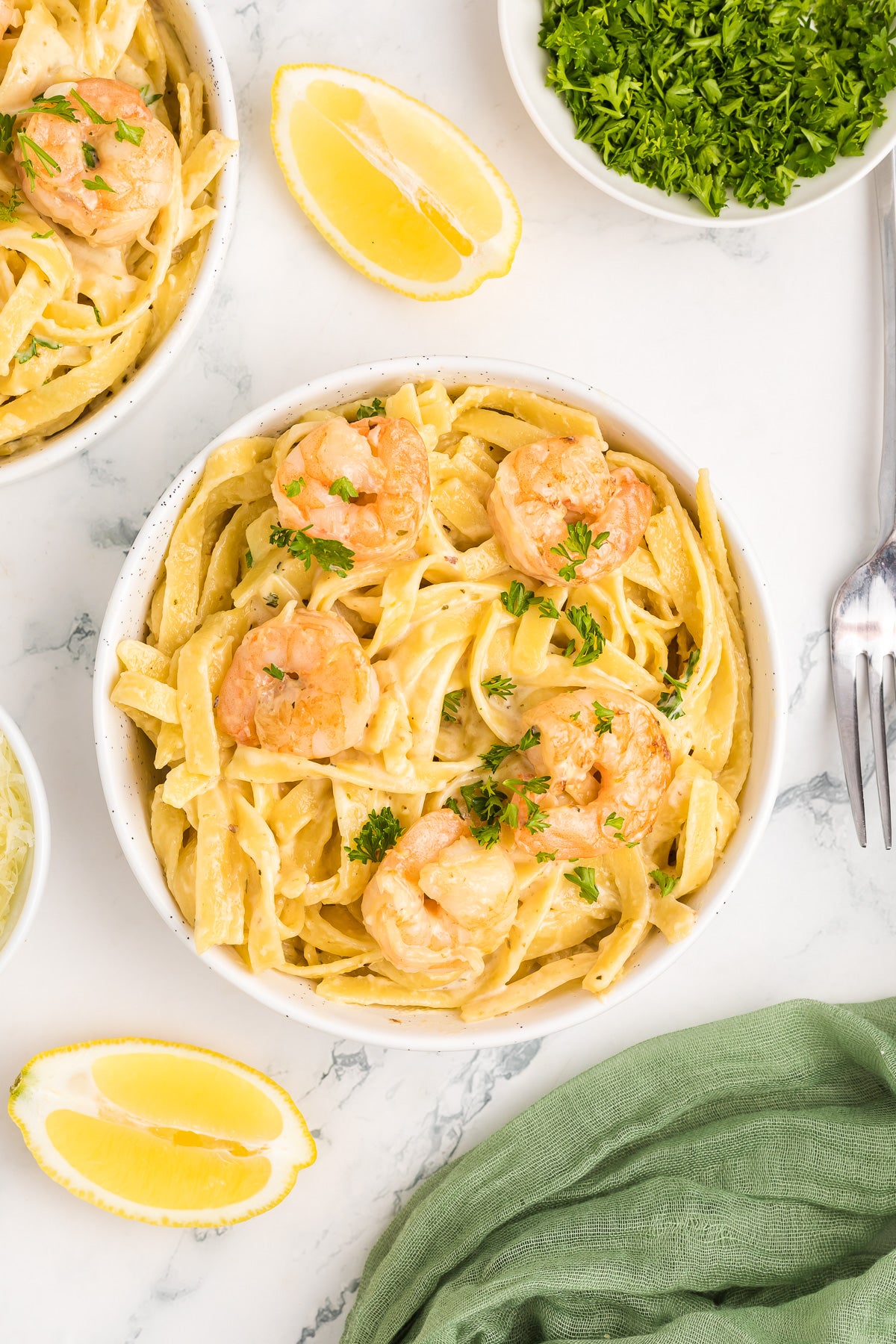 Shrimp Fettuccine Alfredo Exclusive