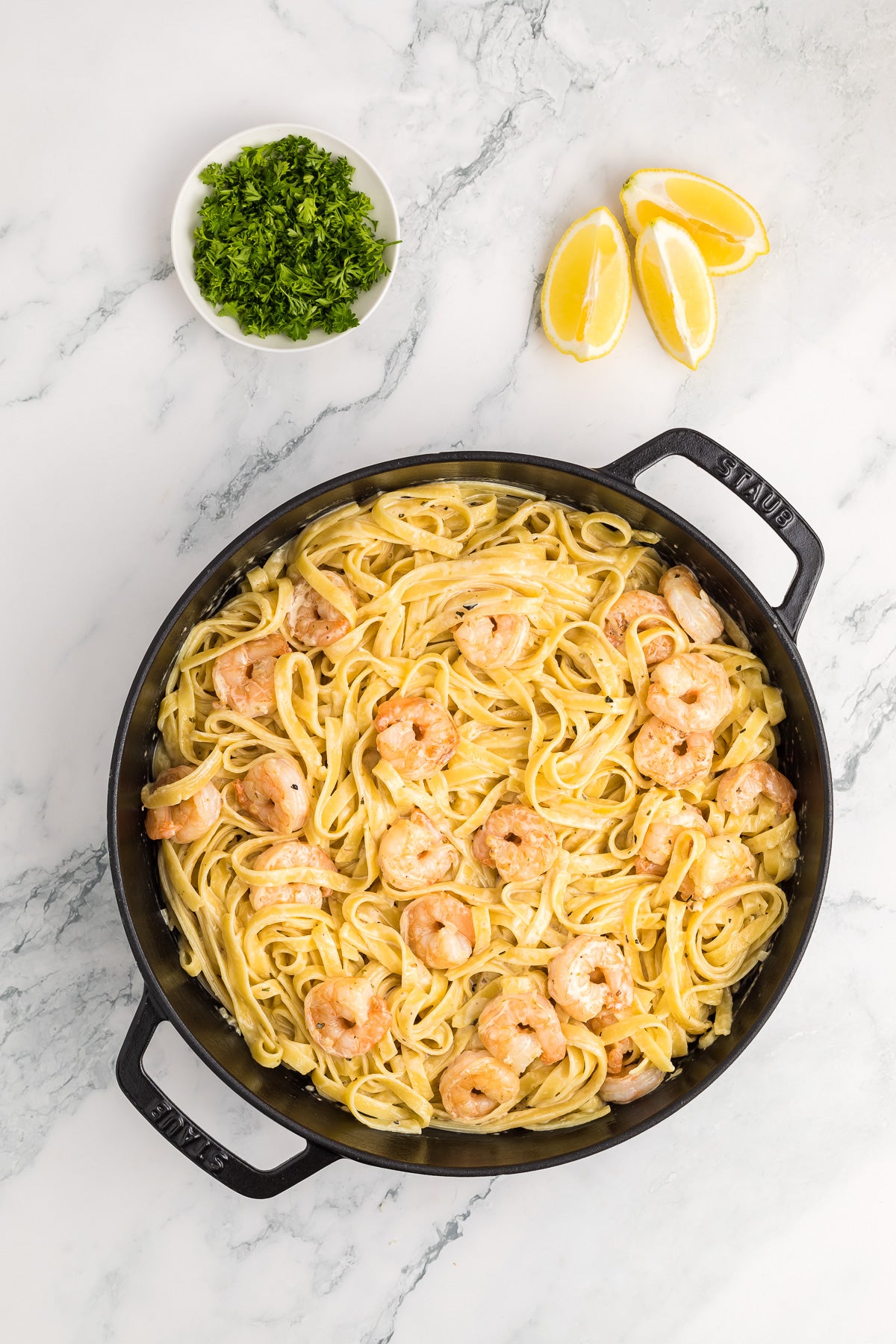 Shrimp Fettuccine Alfredo Exclusive