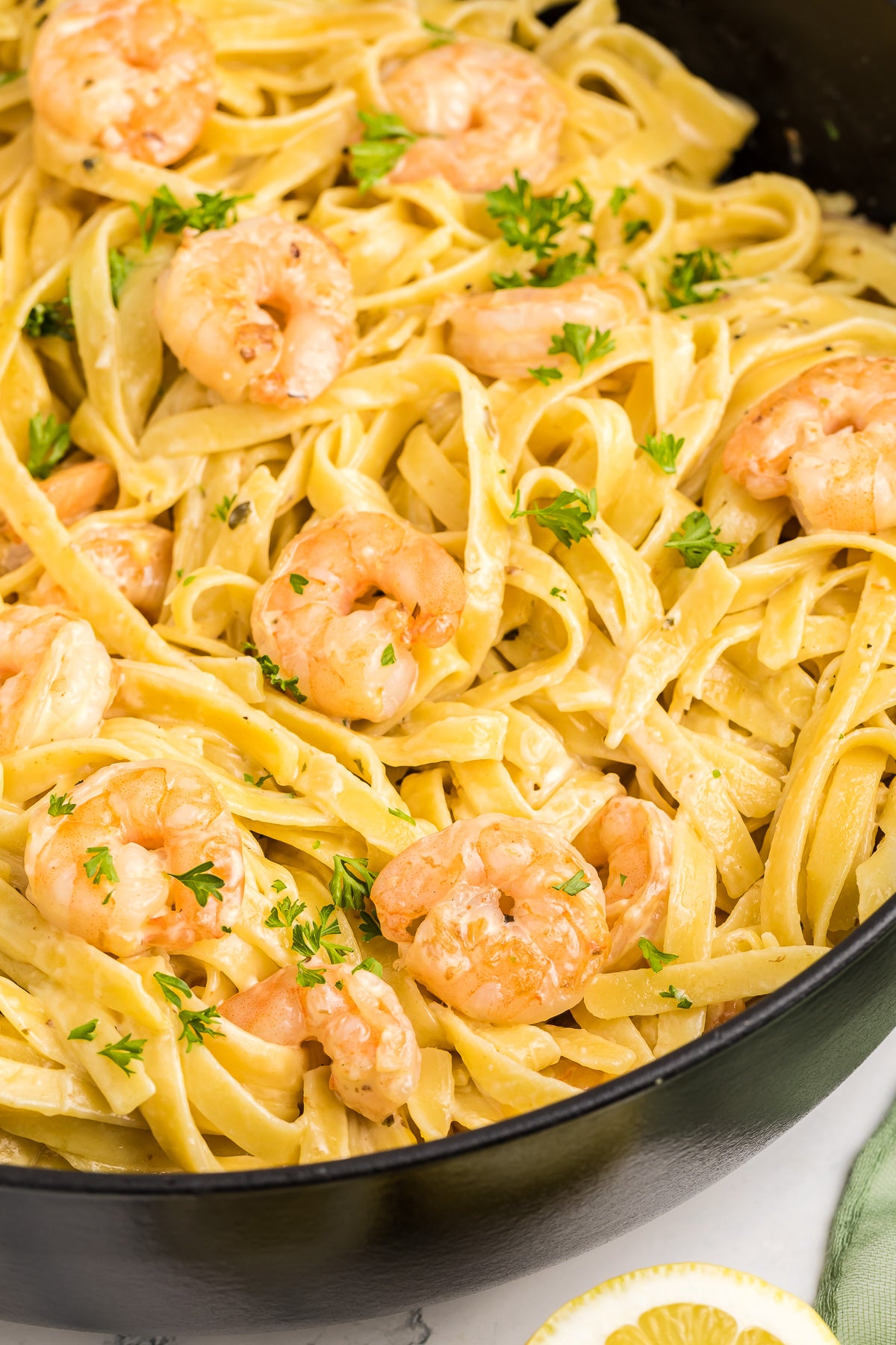 Shrimp Fettuccine Alfredo Exclusive