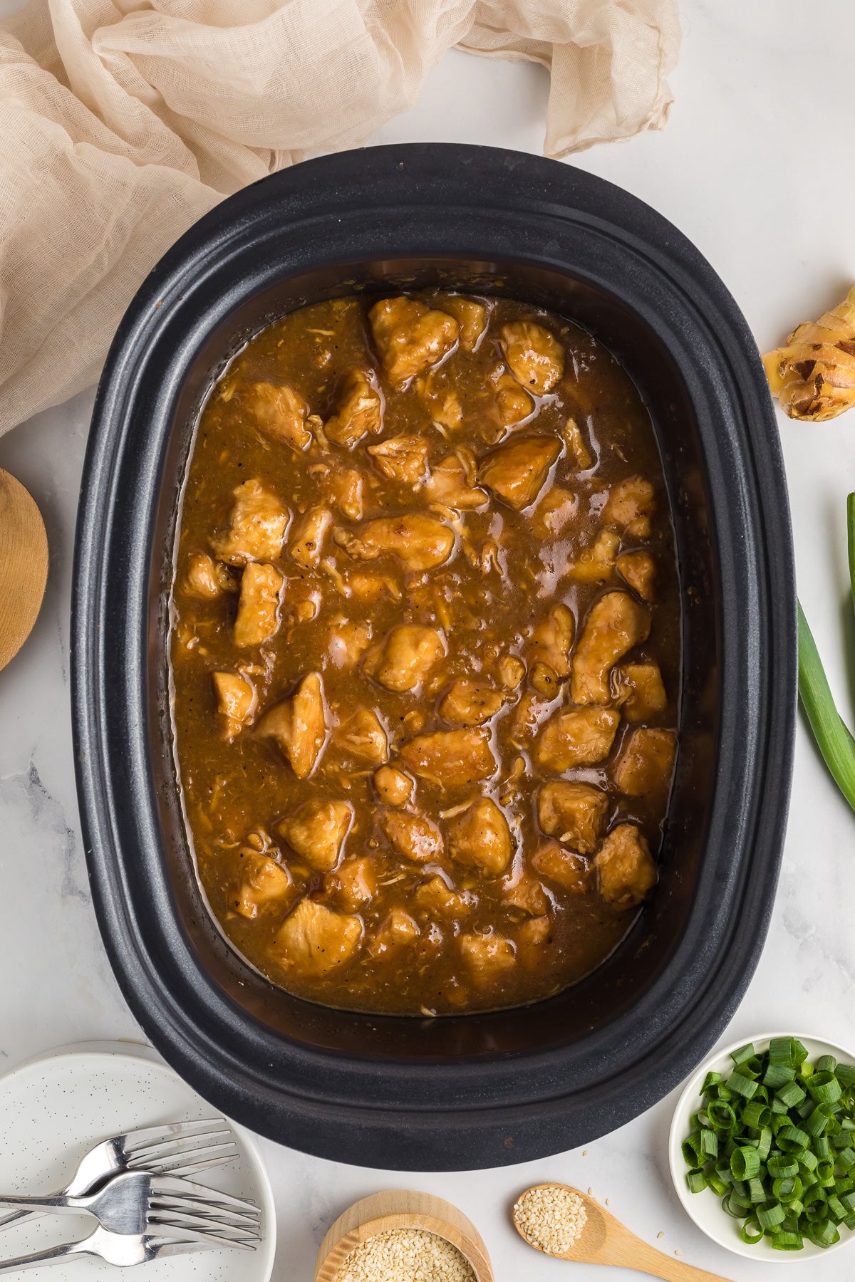 Slow Cooker Orange Chicken Exclusive