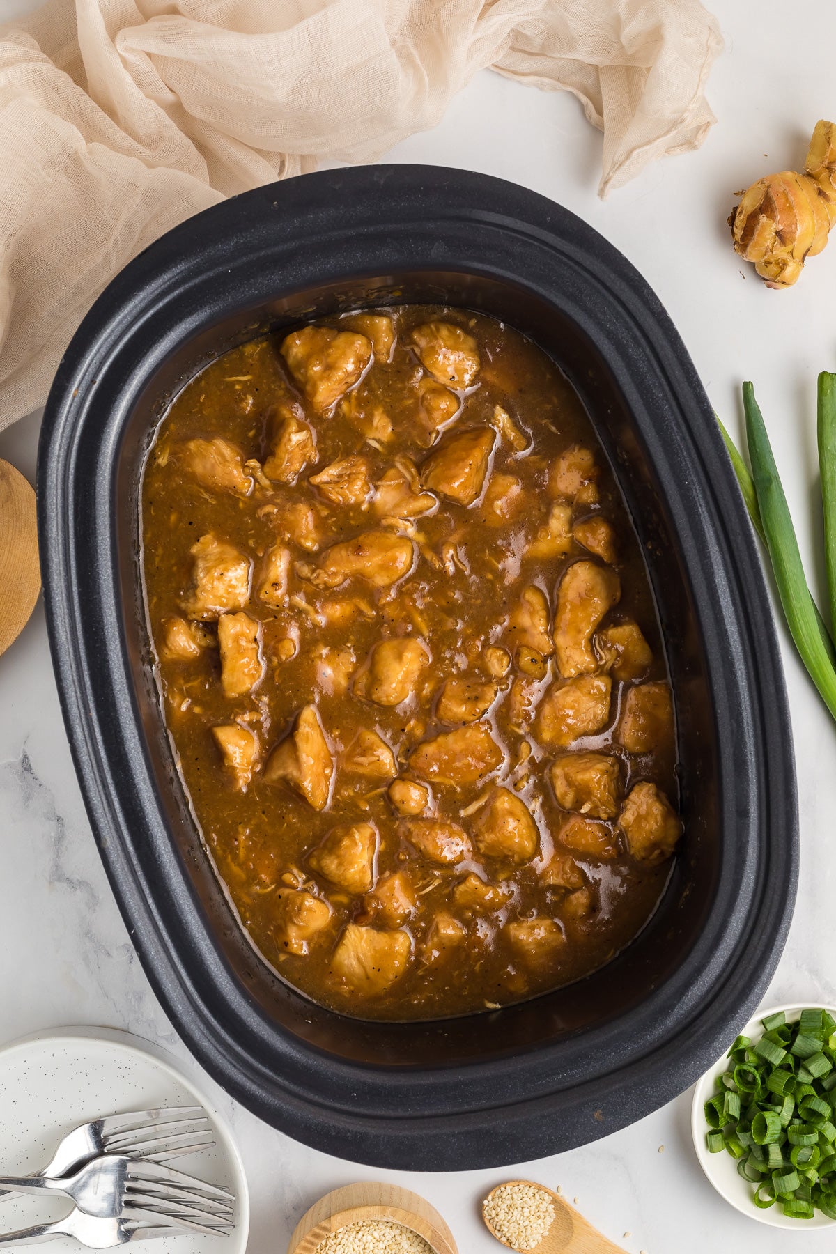 Slow Cooker Orange Chicken Exclusive