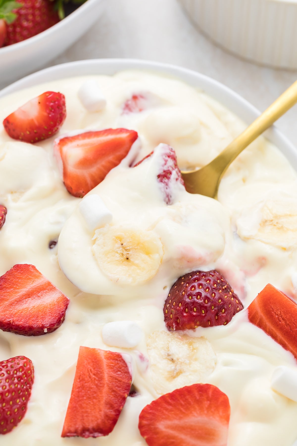 Strawberry Banana Cheesecake Salad Exclusive