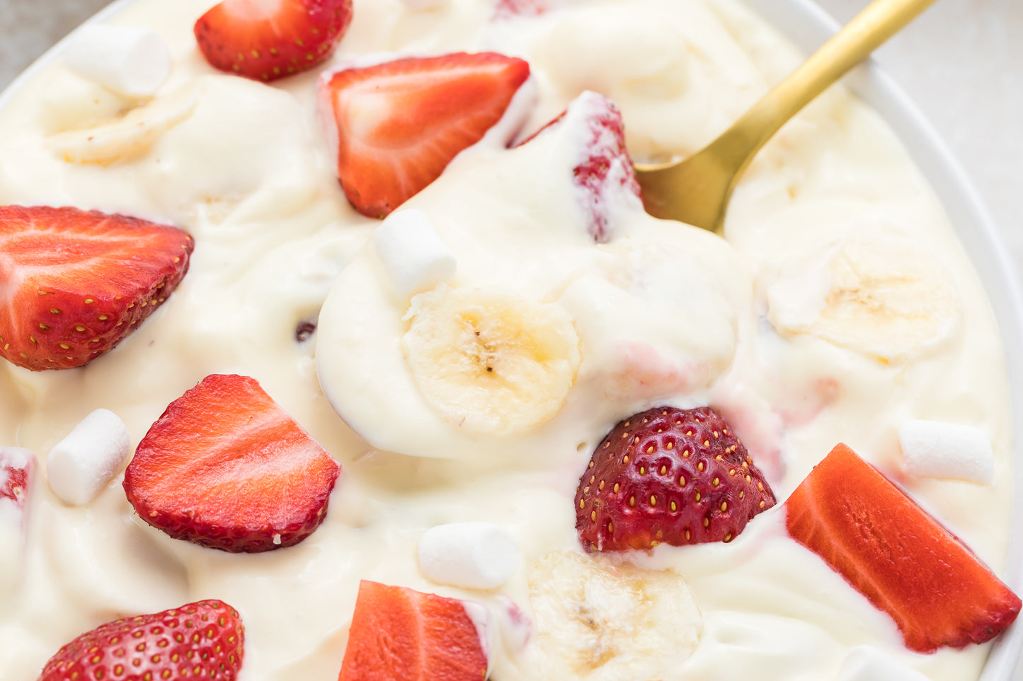 Strawberry Banana Cheesecake Salad Exclusive