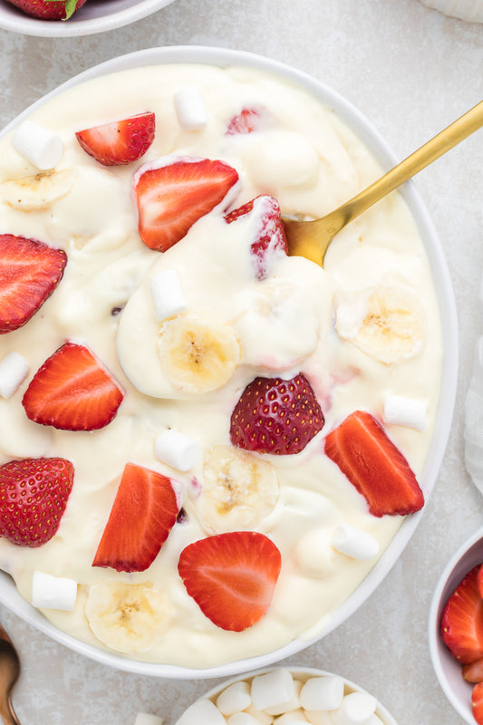 Strawberry Banana Cheesecake Salad Exclusive