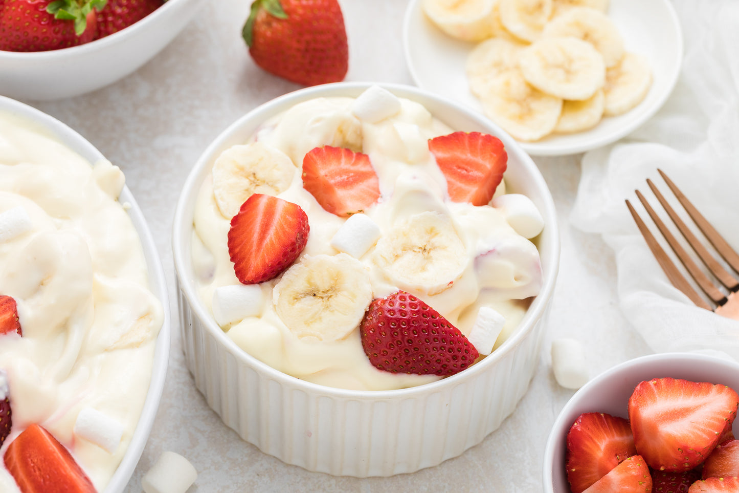 Strawberry Banana Cheesecake Salad Exclusive