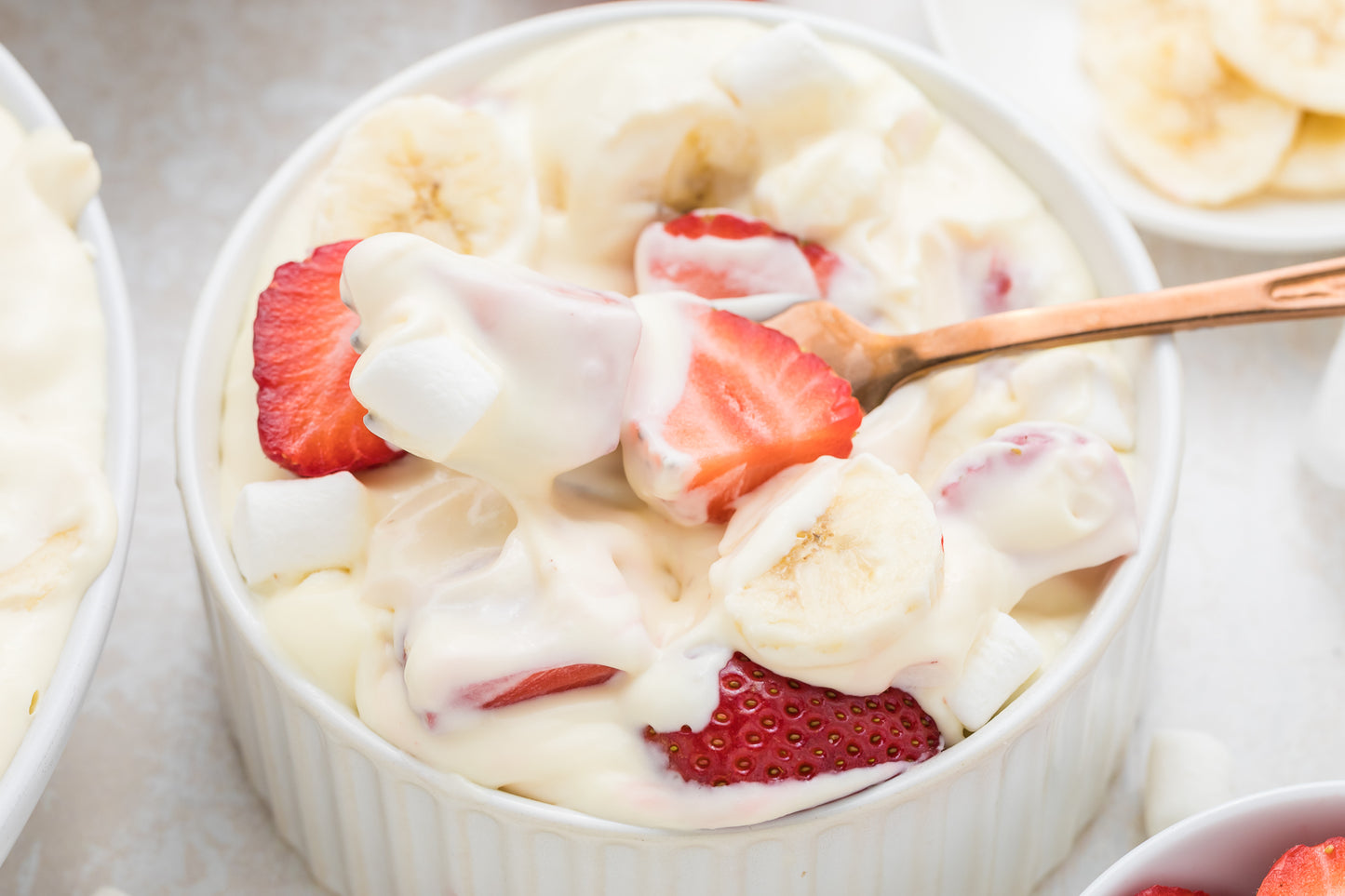 Strawberry Banana Cheesecake Salad Exclusive