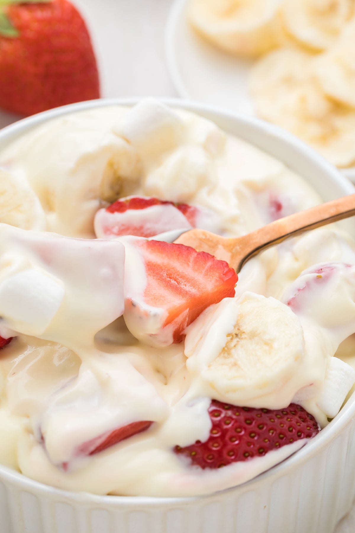 Strawberry Banana Cheesecake Salad Exclusive