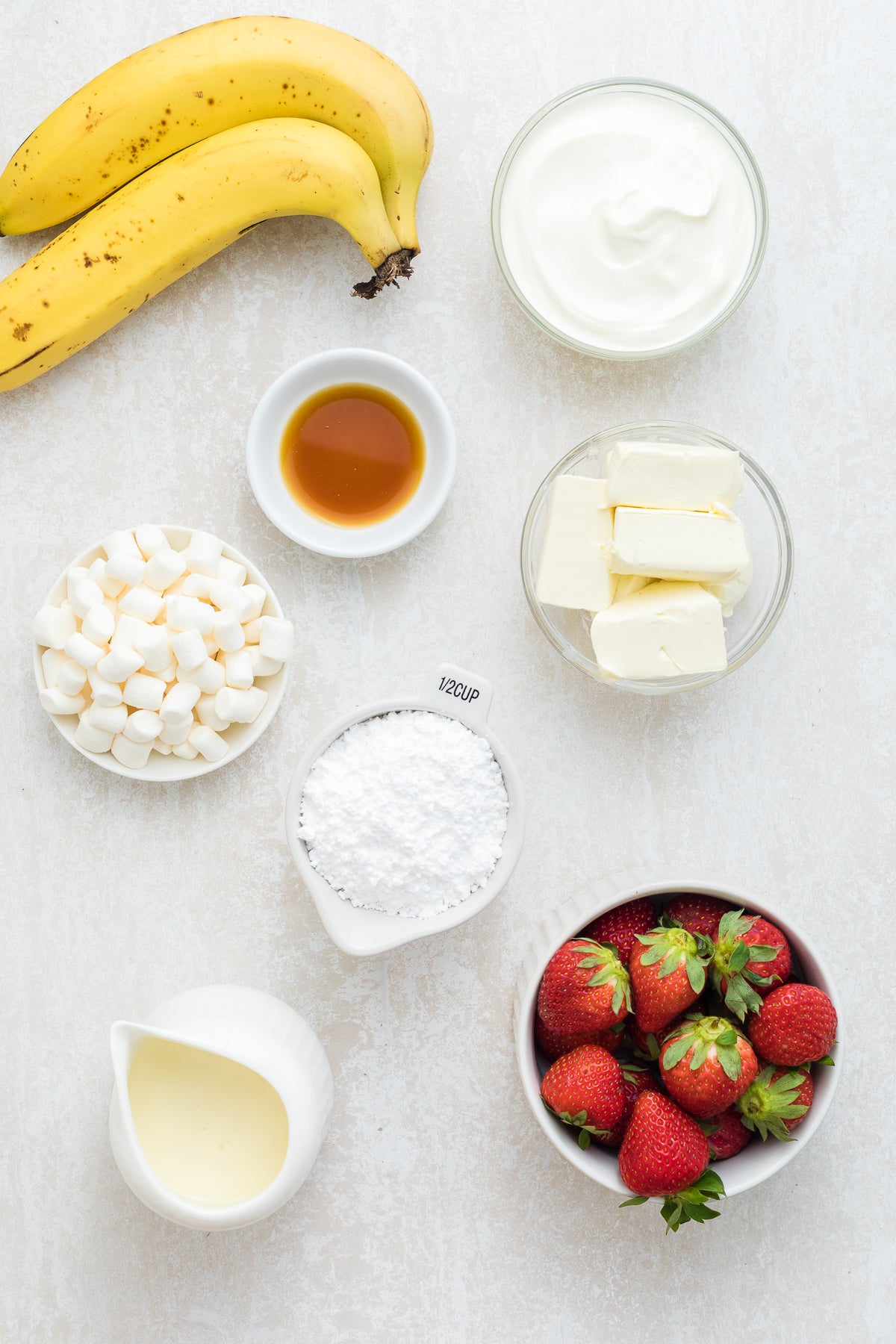 Strawberry Banana Cheesecake Salad Exclusive