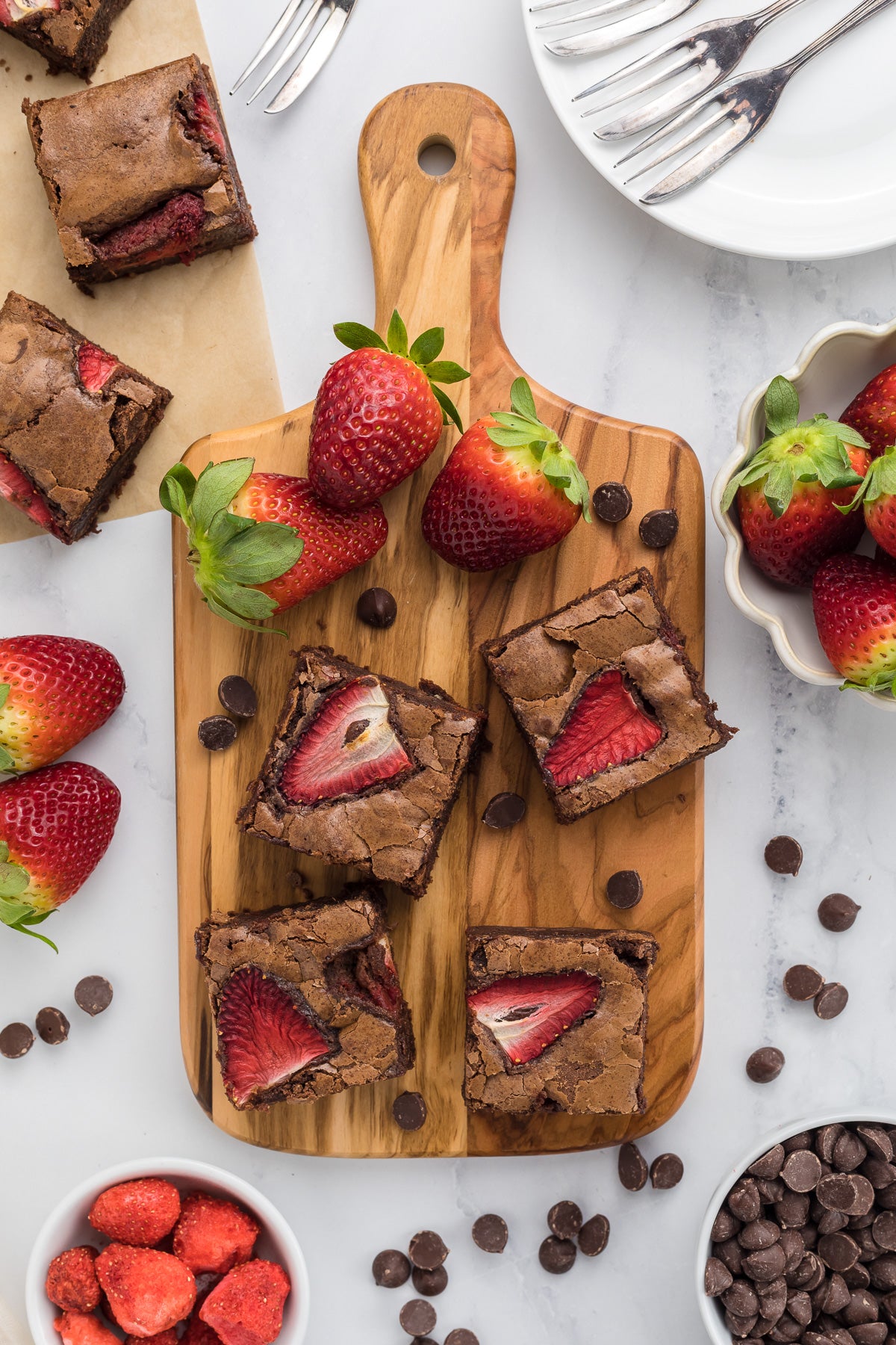 Strawberry Brownies Exclusive