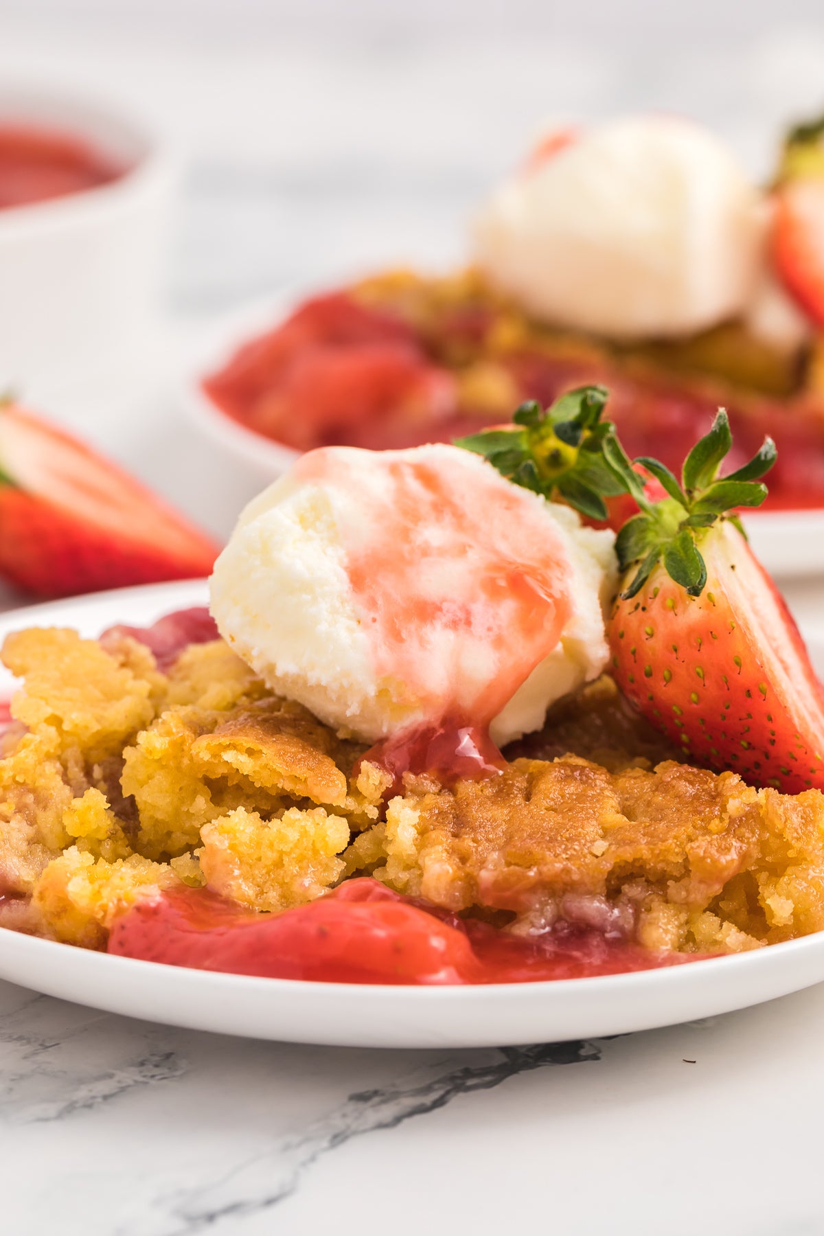 Strawberry Dump Cake Exclusive