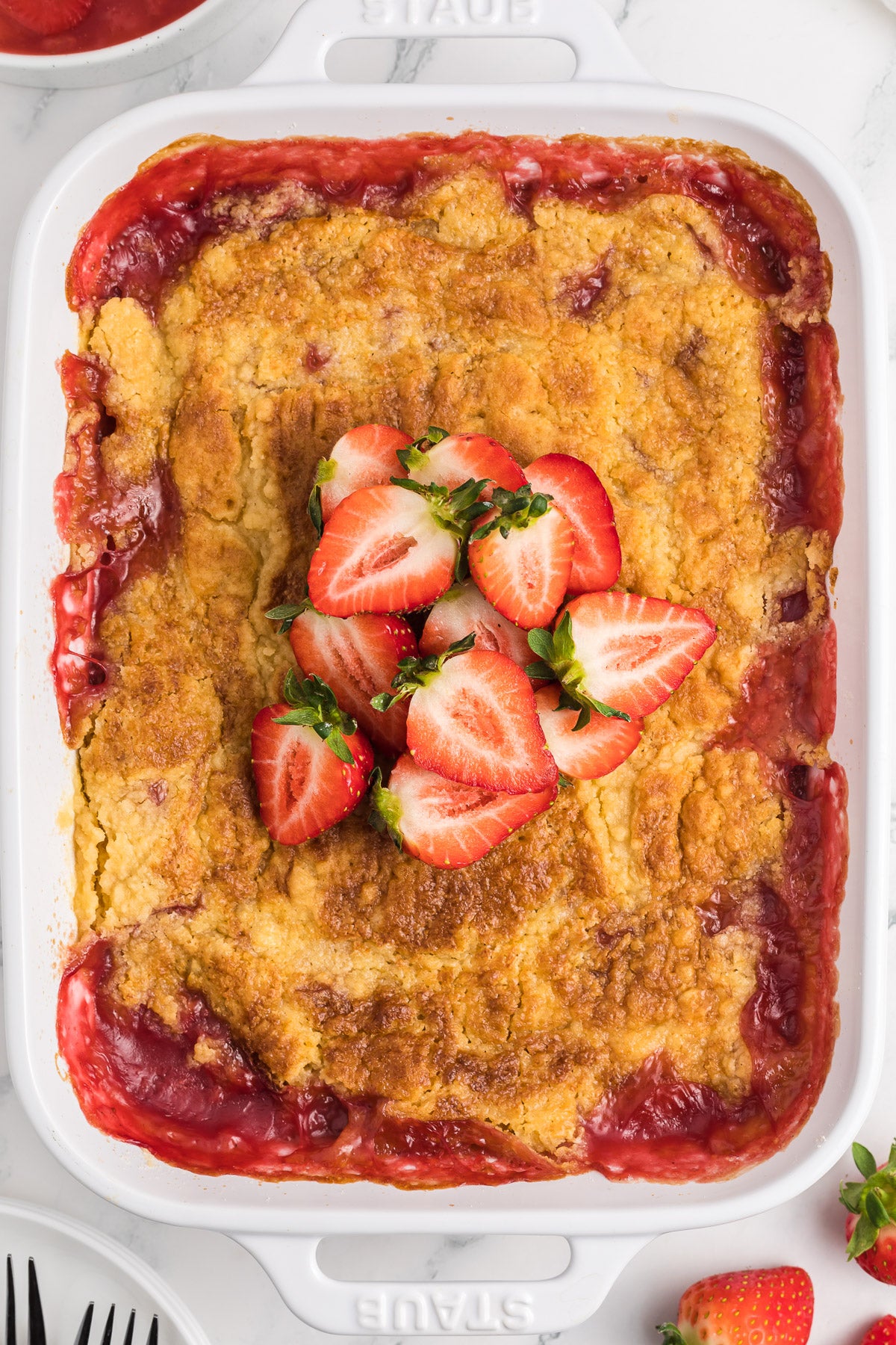 Strawberry Dump Cake Exclusive